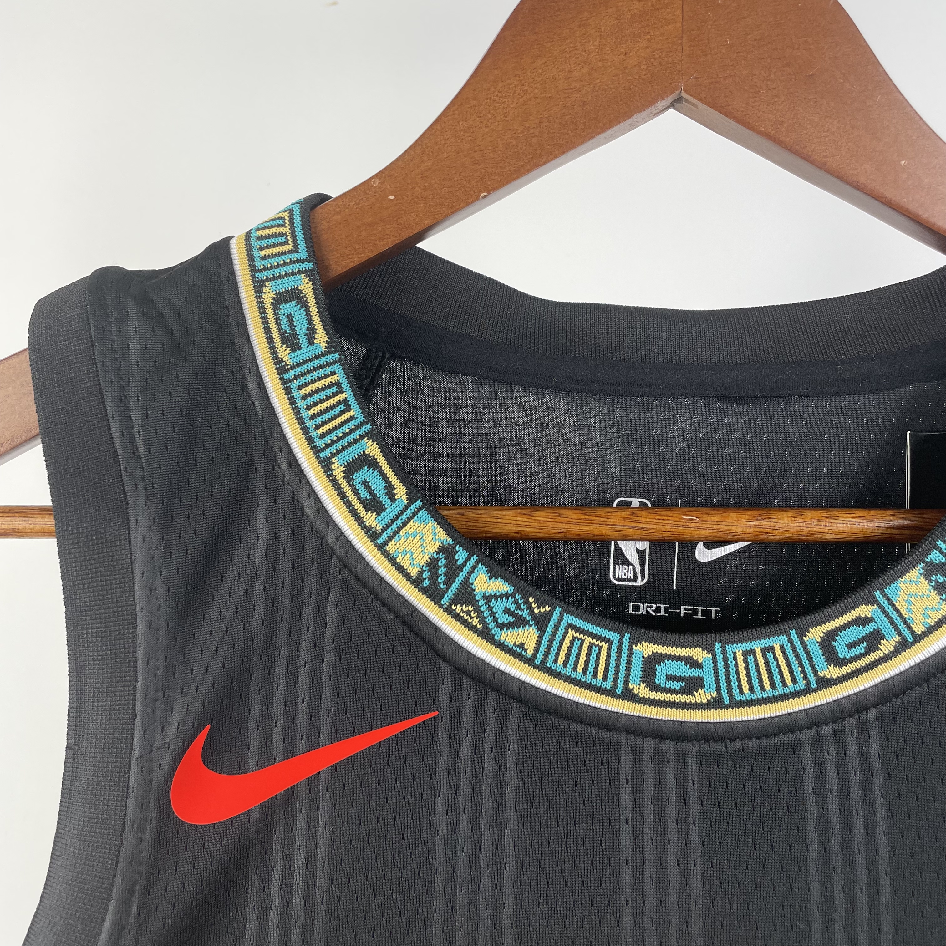 23 Season Grizzlies Black No.36 S-XXL