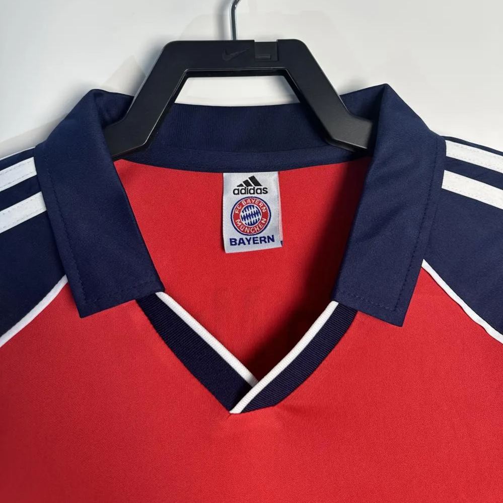 Retro 2000-01 Bayern Munich Home Kit S-XXL