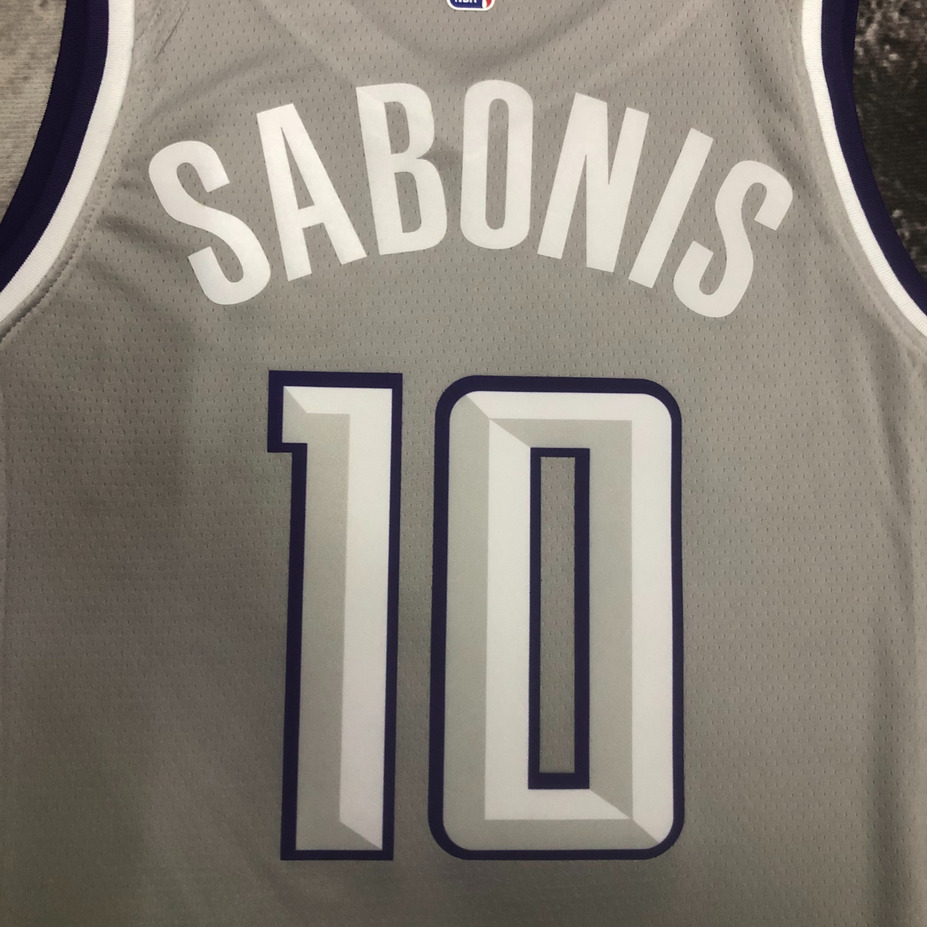 23 SEASON SACRAMENTO KINGS CITY  #10 SABONIS