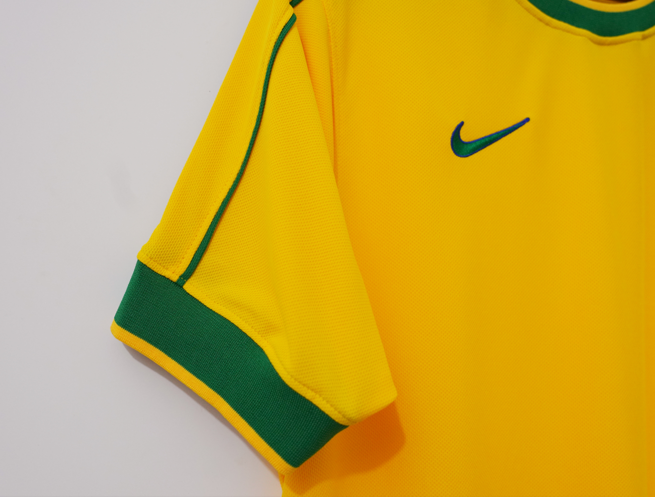 Retro Brazil 1998 Home Kit S-4XL