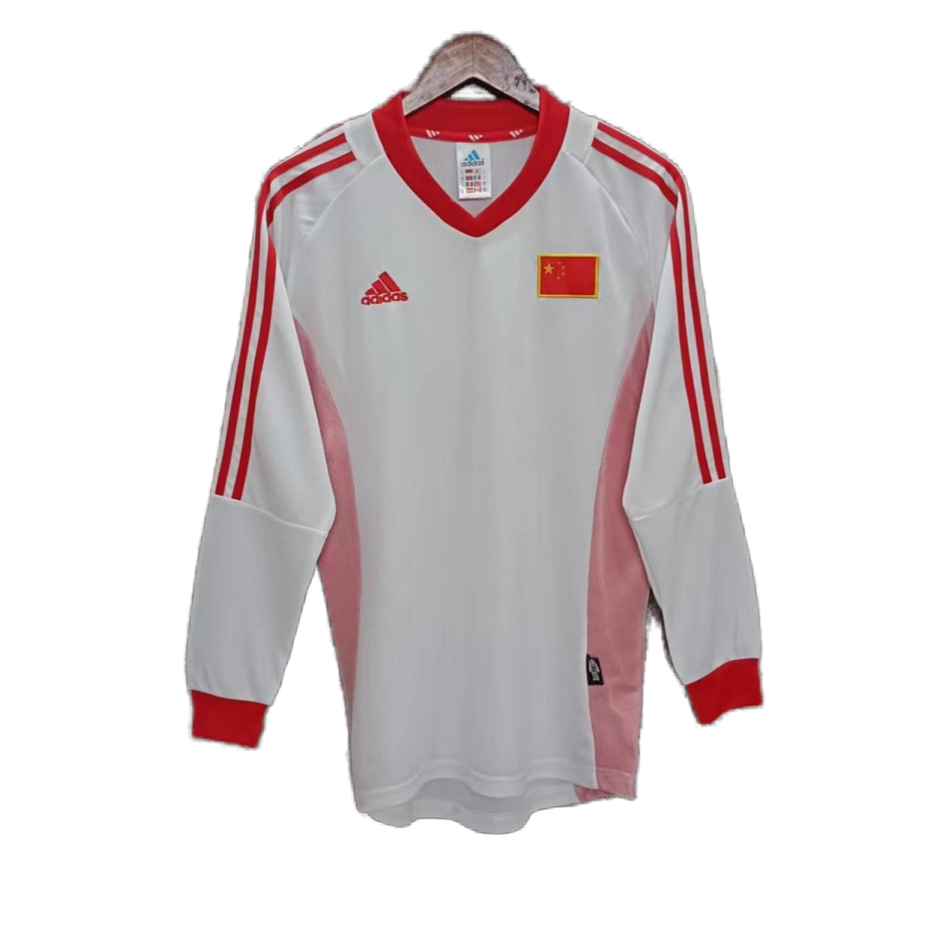 Retro China 2002 White  Long Sleeves S-XXL