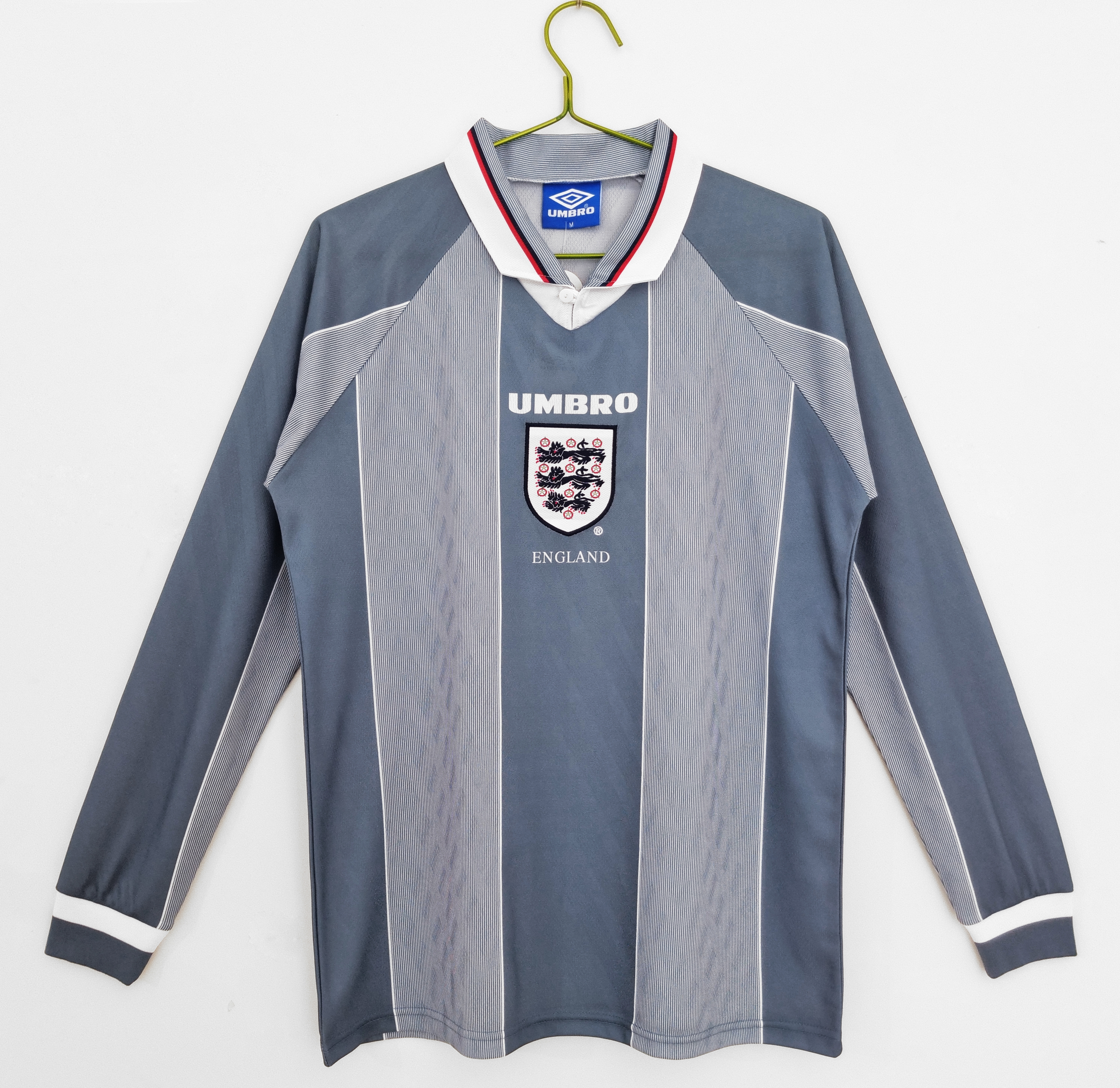 Retro  1996 England Away Long Sleeves