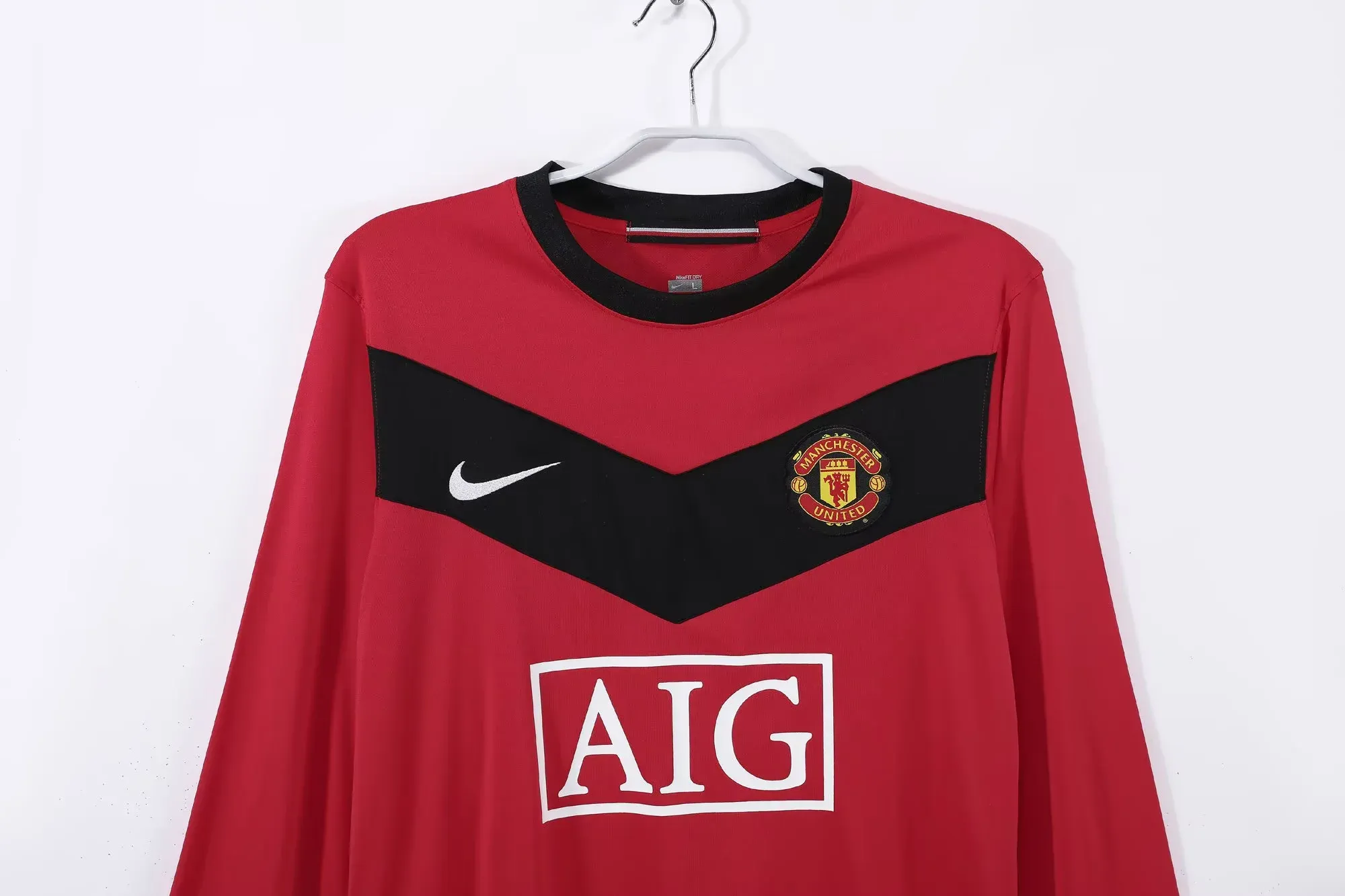 Retro Manchester United 09/10 Home Long Sleeves