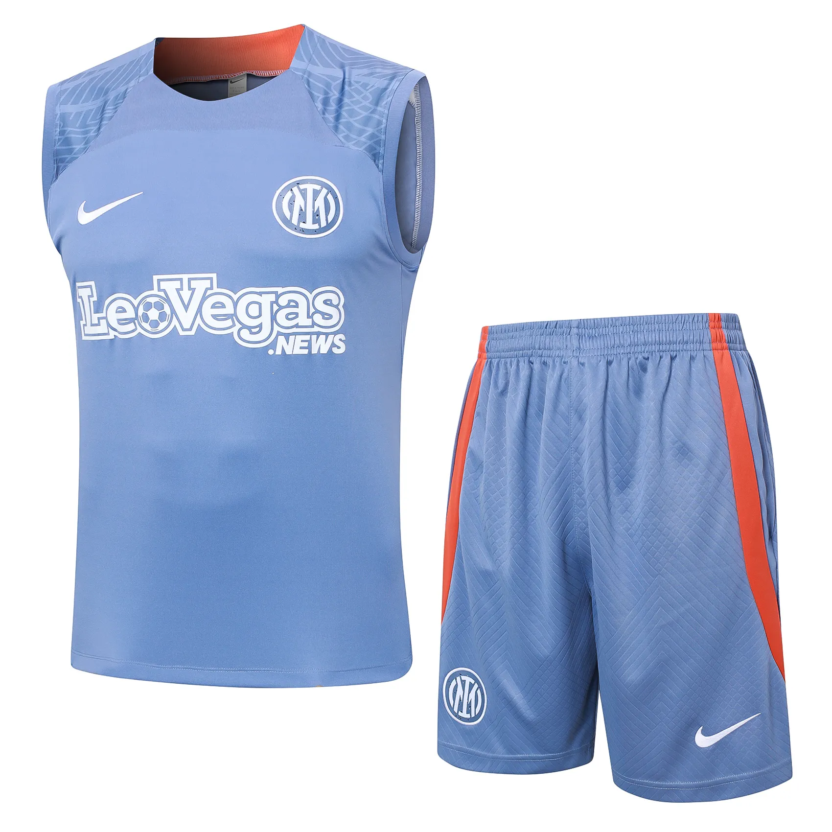 2425 vest Inter Milan light grey / blue Training Suit-