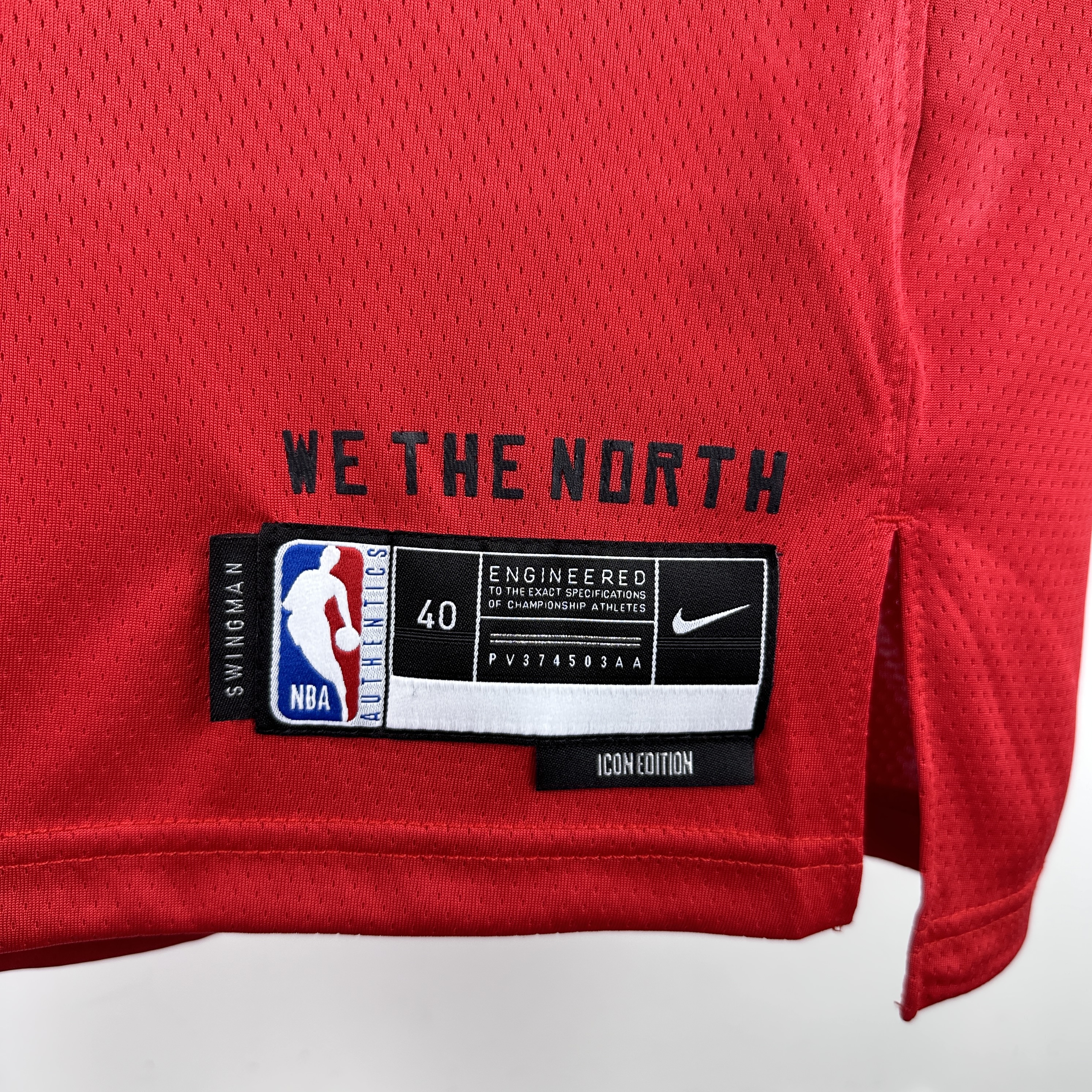 23 Season Toronto Raptors Away Red  No.9 Barrett