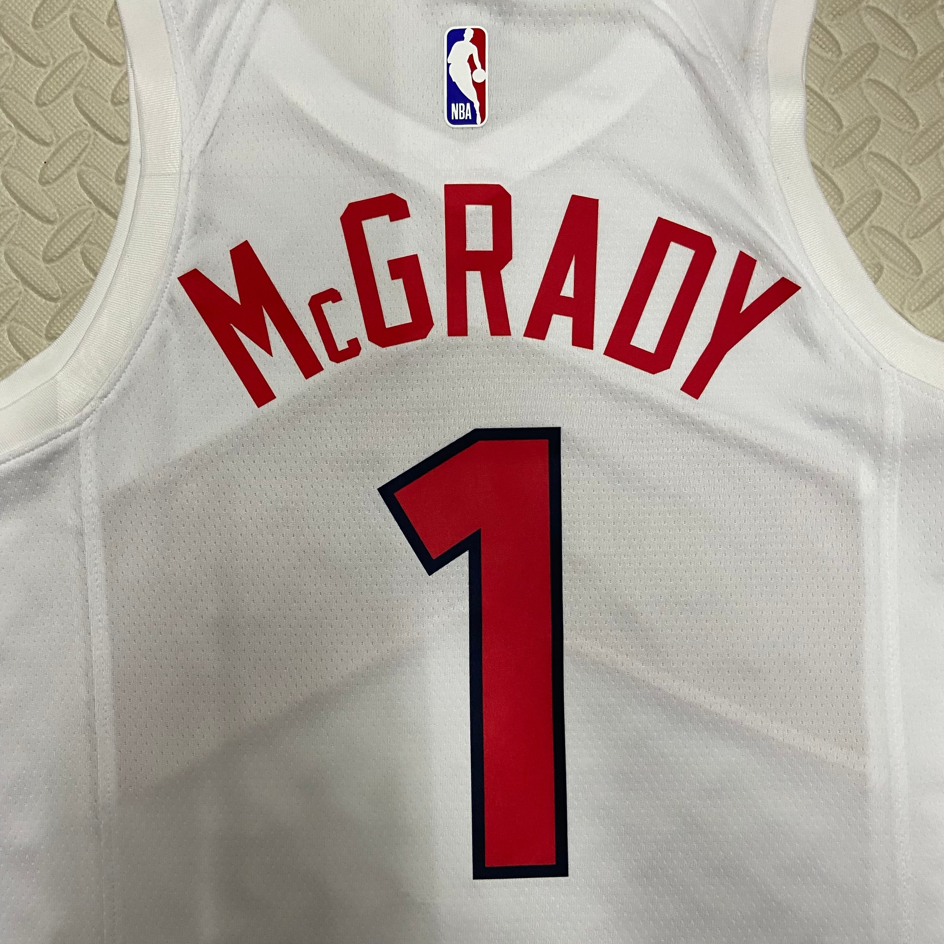 23 Season Toronto Raptors Home White  No.1 McGRADY