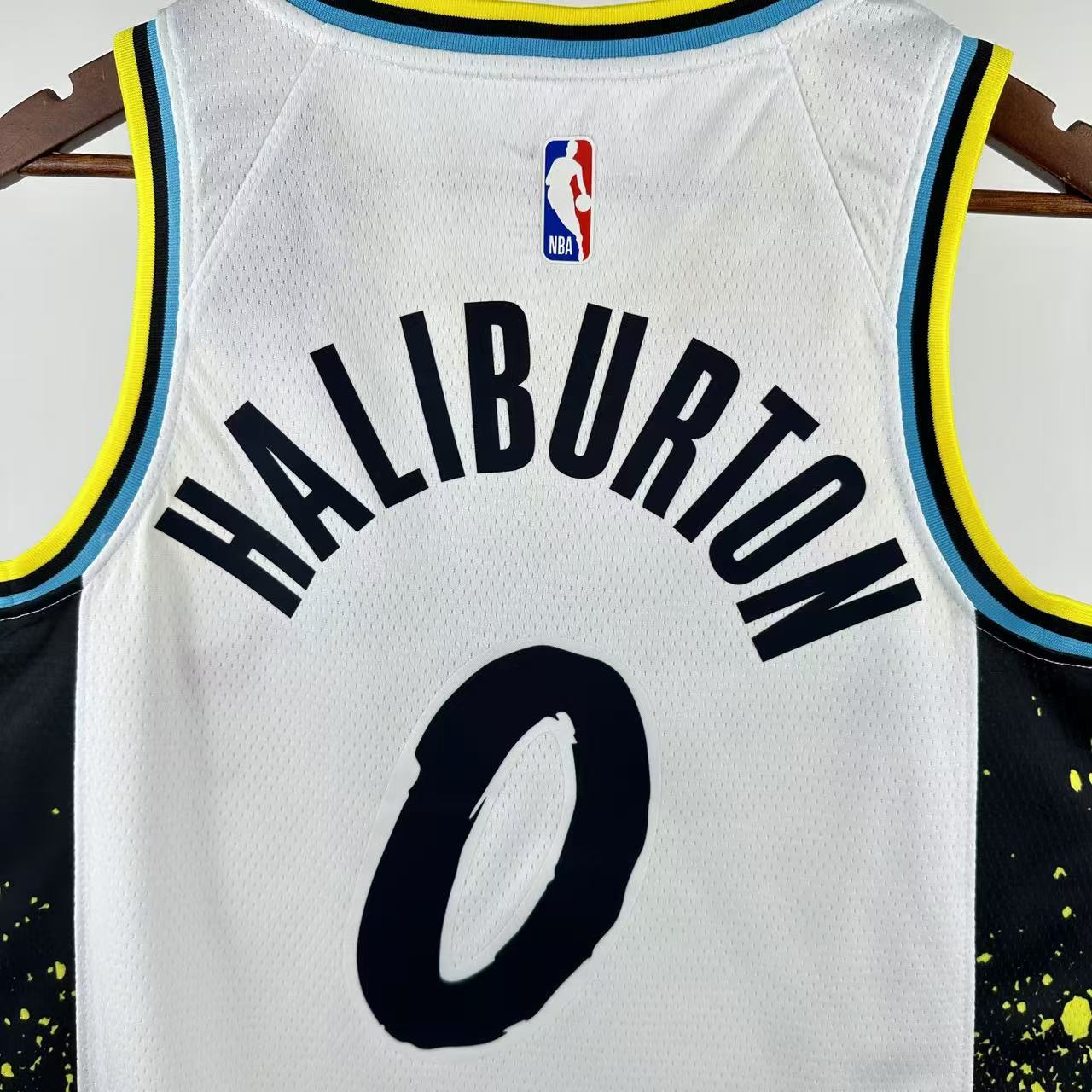 25 Season Indiana Pacers City Version  No.0 Haliburton