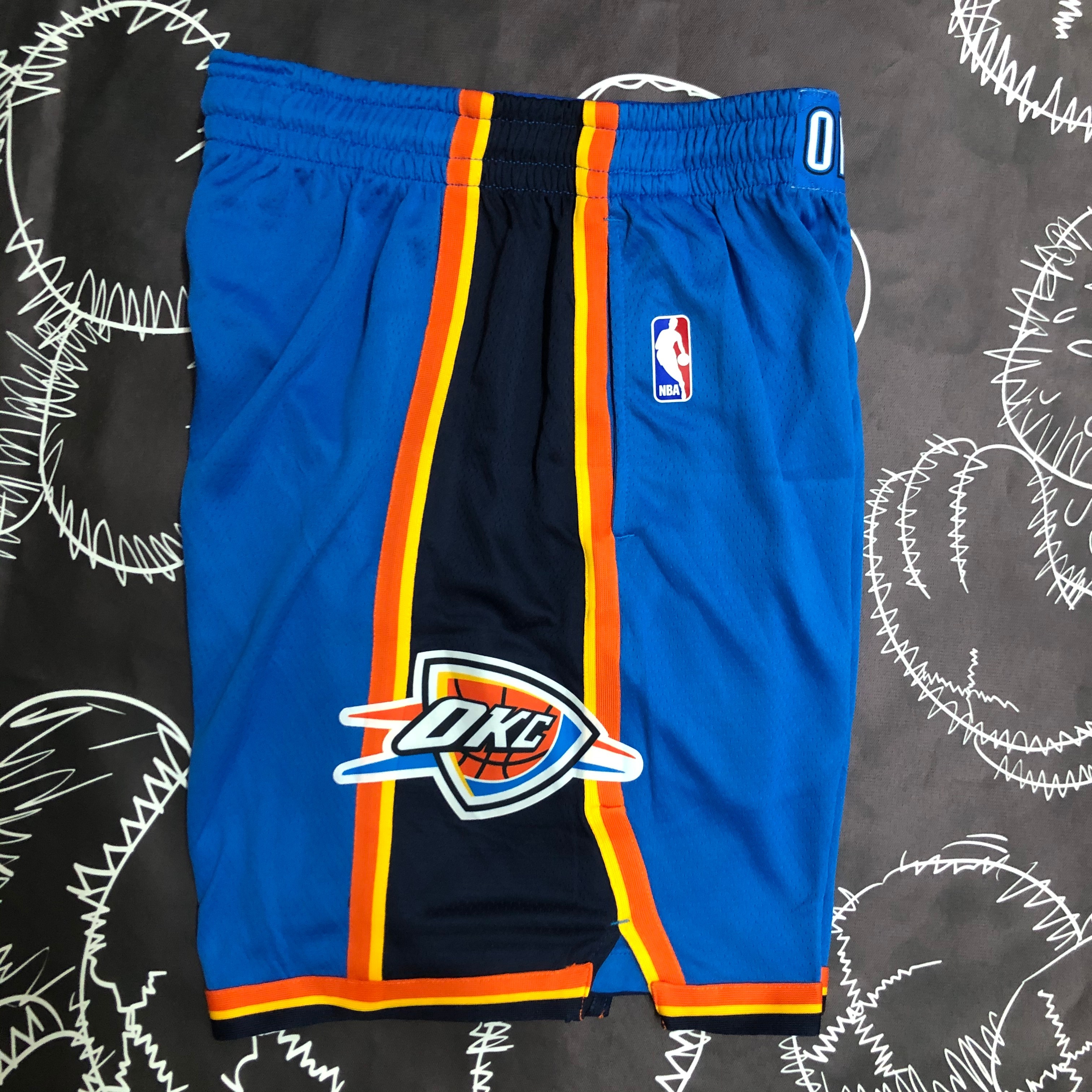 Oklahoma City Thunder BLUE SHORTS