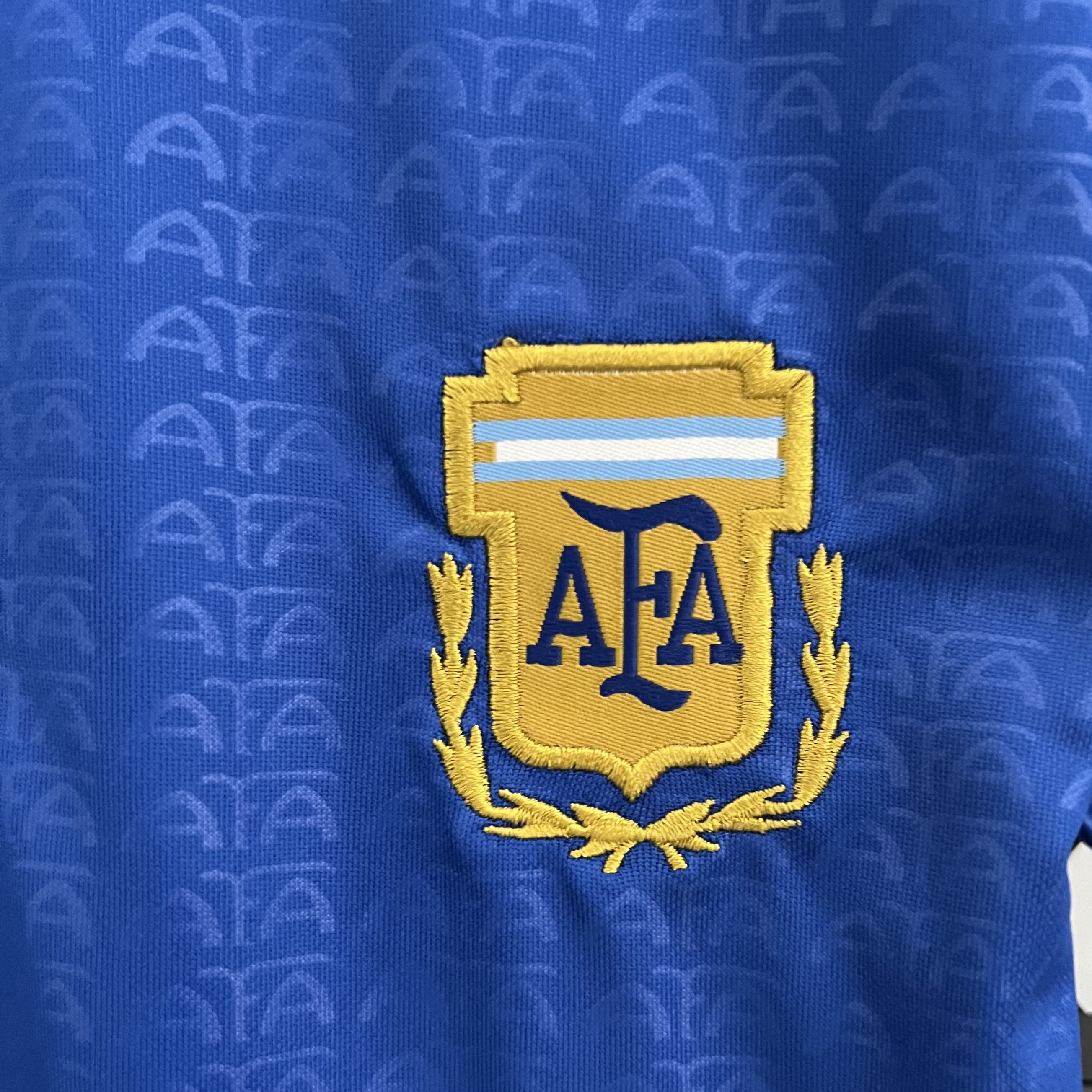 Retro Argentina 1994 Away Blue