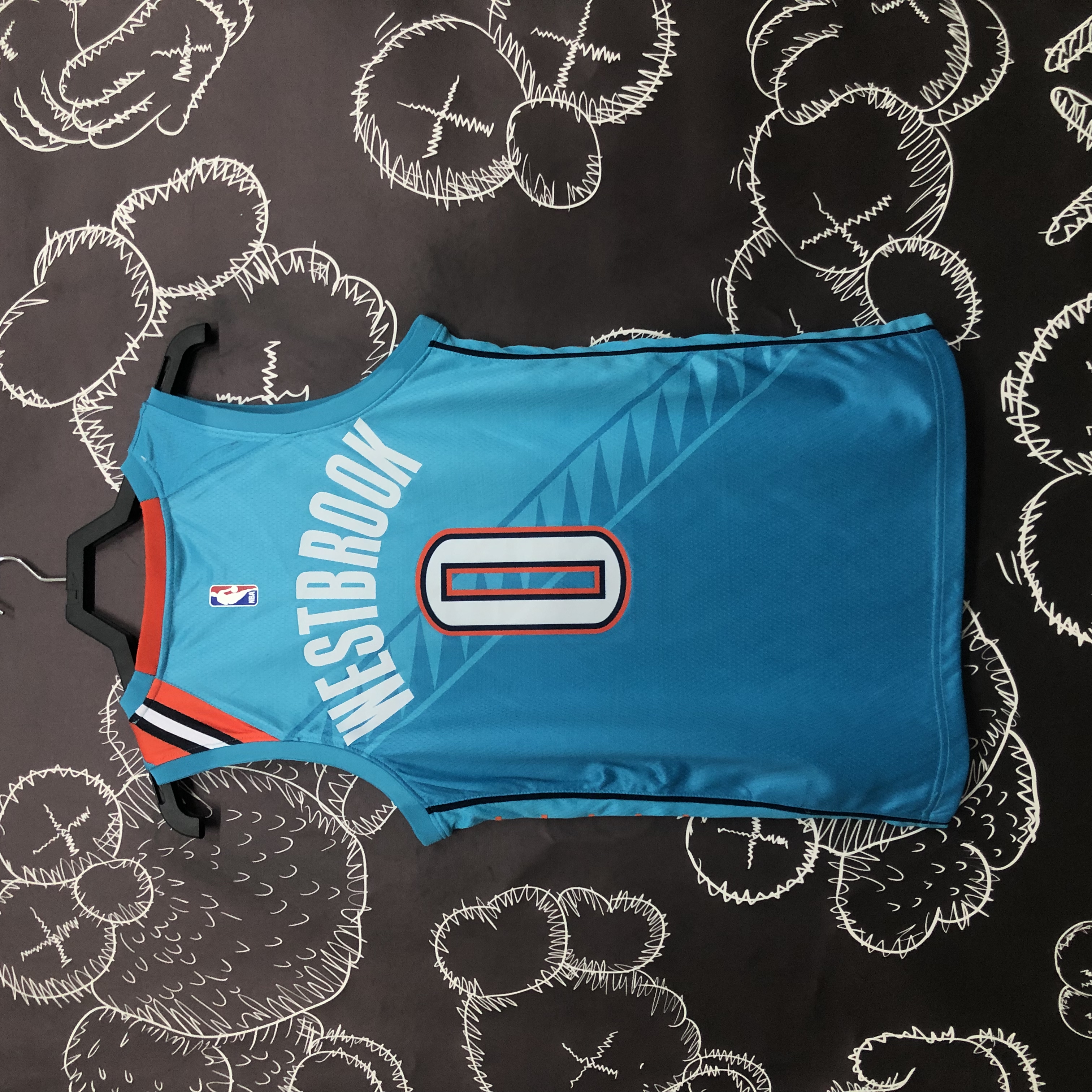 19 Season Oklahoma City Thunder No.0 Westbrook