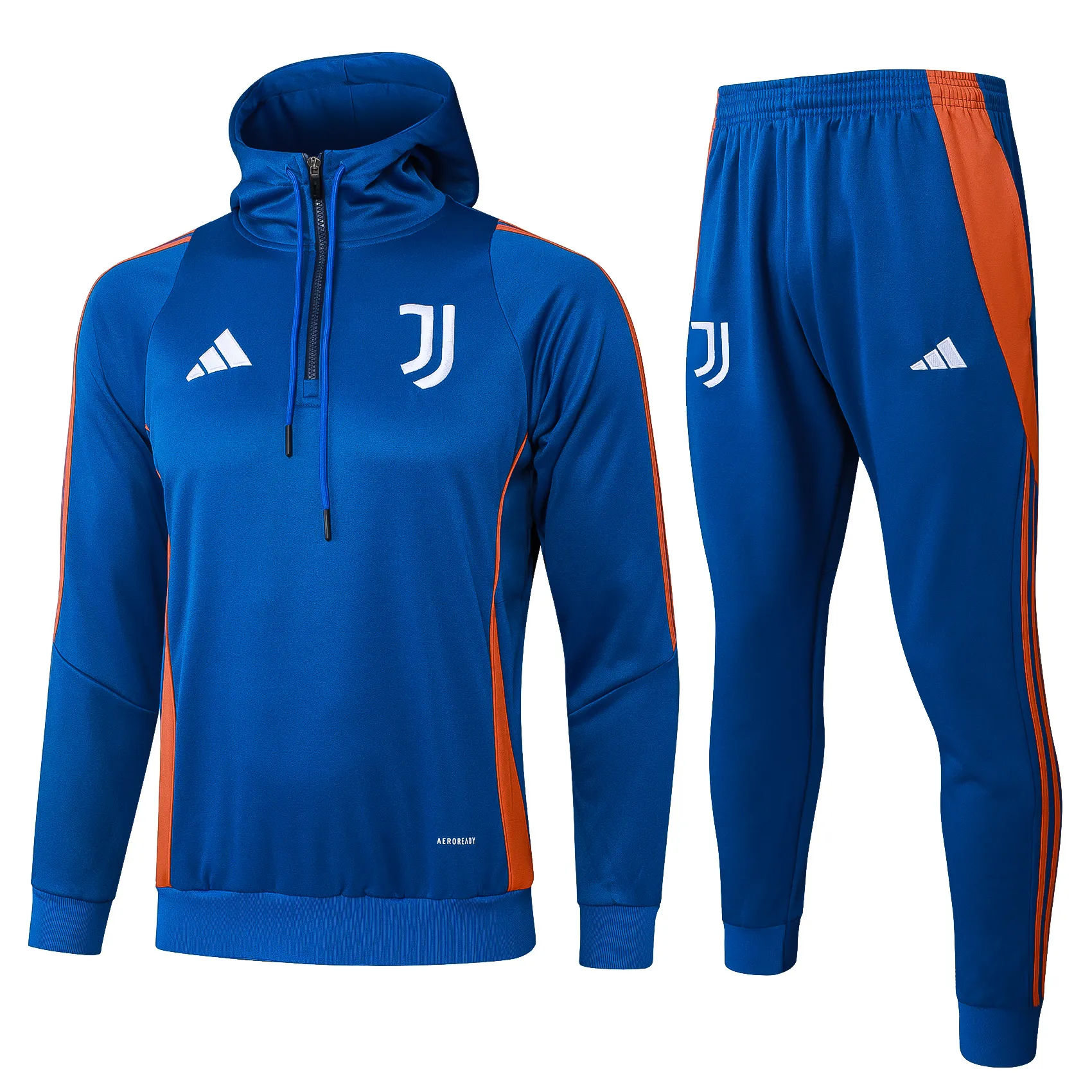 Adult/ Kids 2425 juventus half zipper hoodie Training suit F316