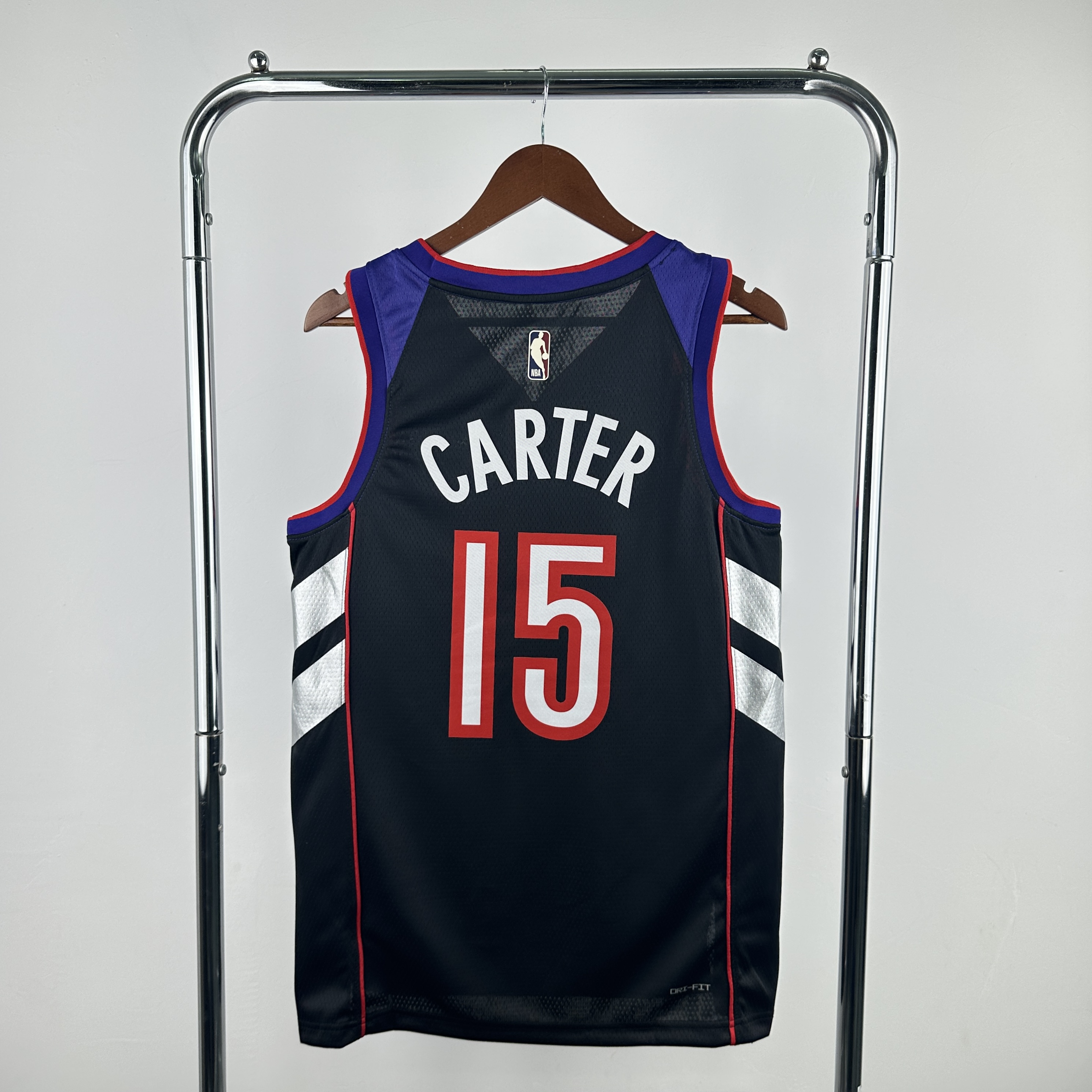 25 Season Toronto Raptors Purple  No.15 Carter
