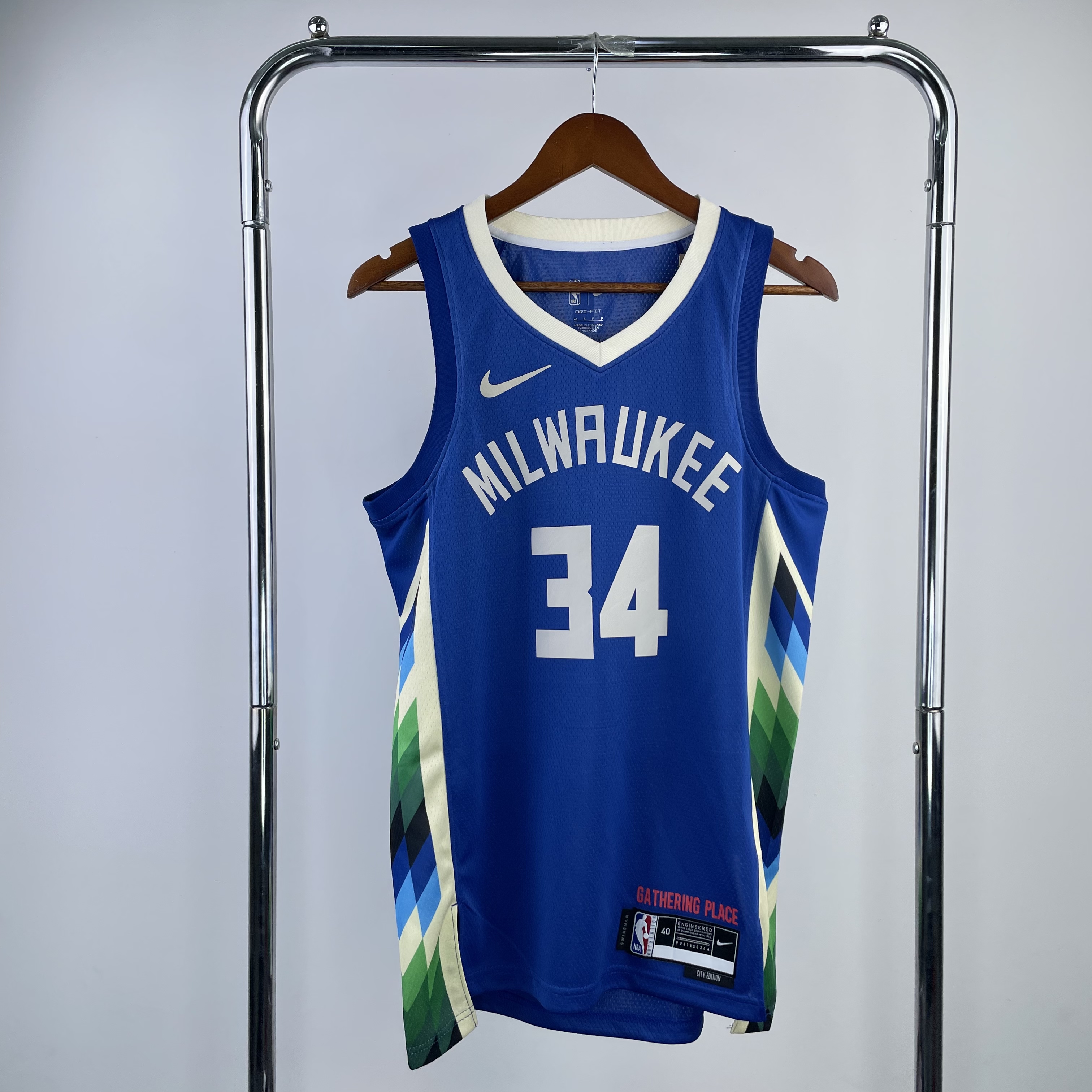 23 Season Milwaukee Bucks City version  No.34
