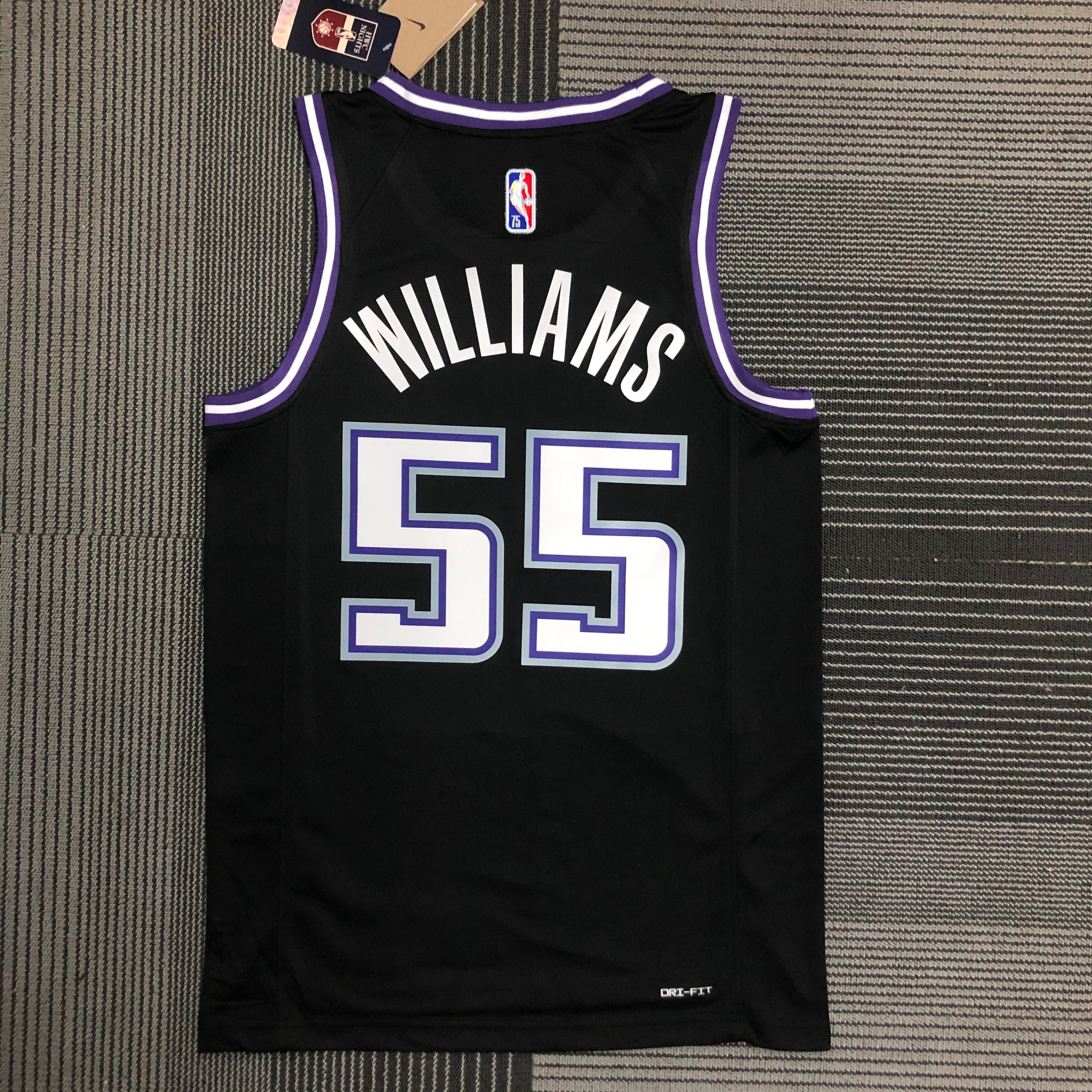 22 SEASON SACRAMENTO KINGS CITY  #55 WILLIAMS