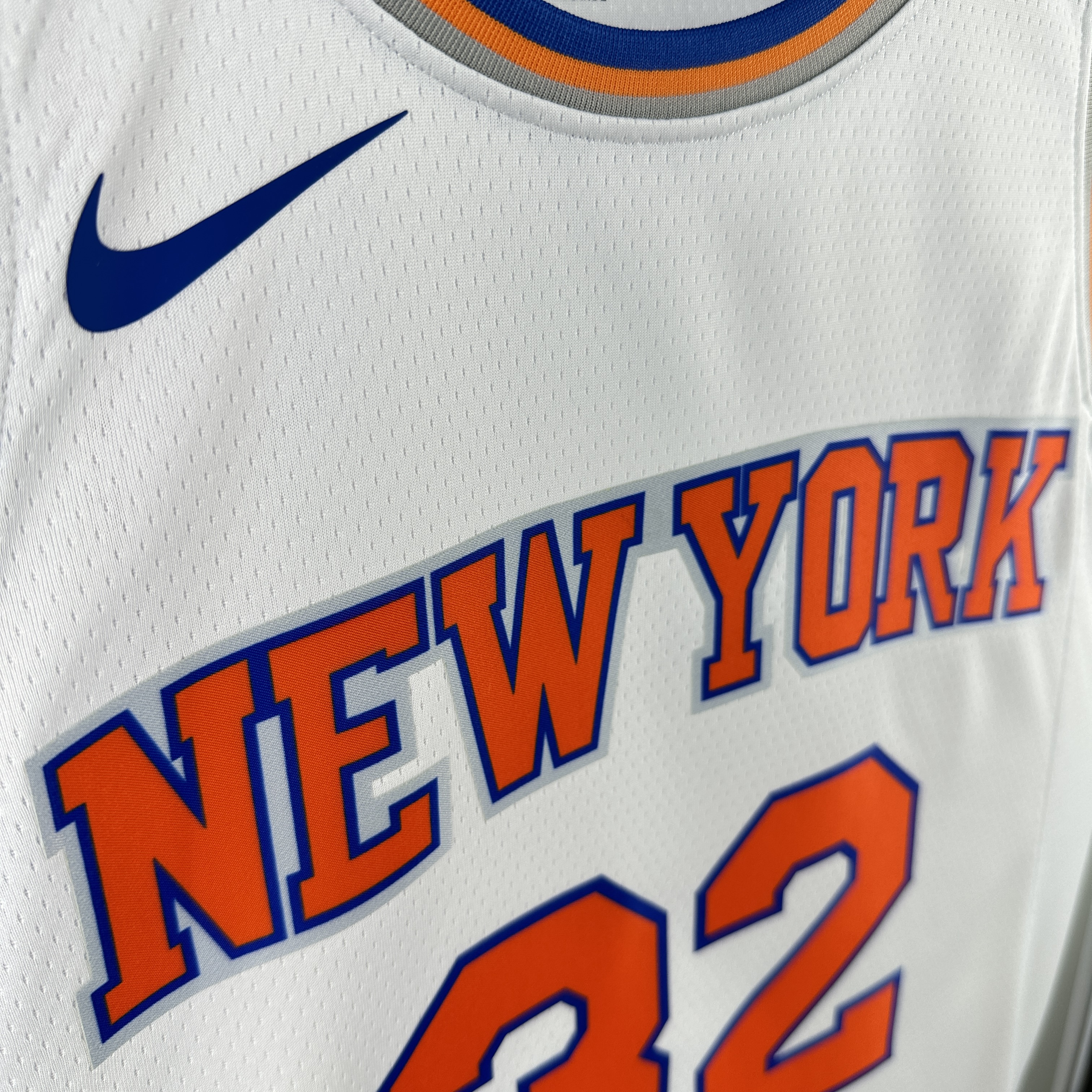 New York Knicks White  No.32