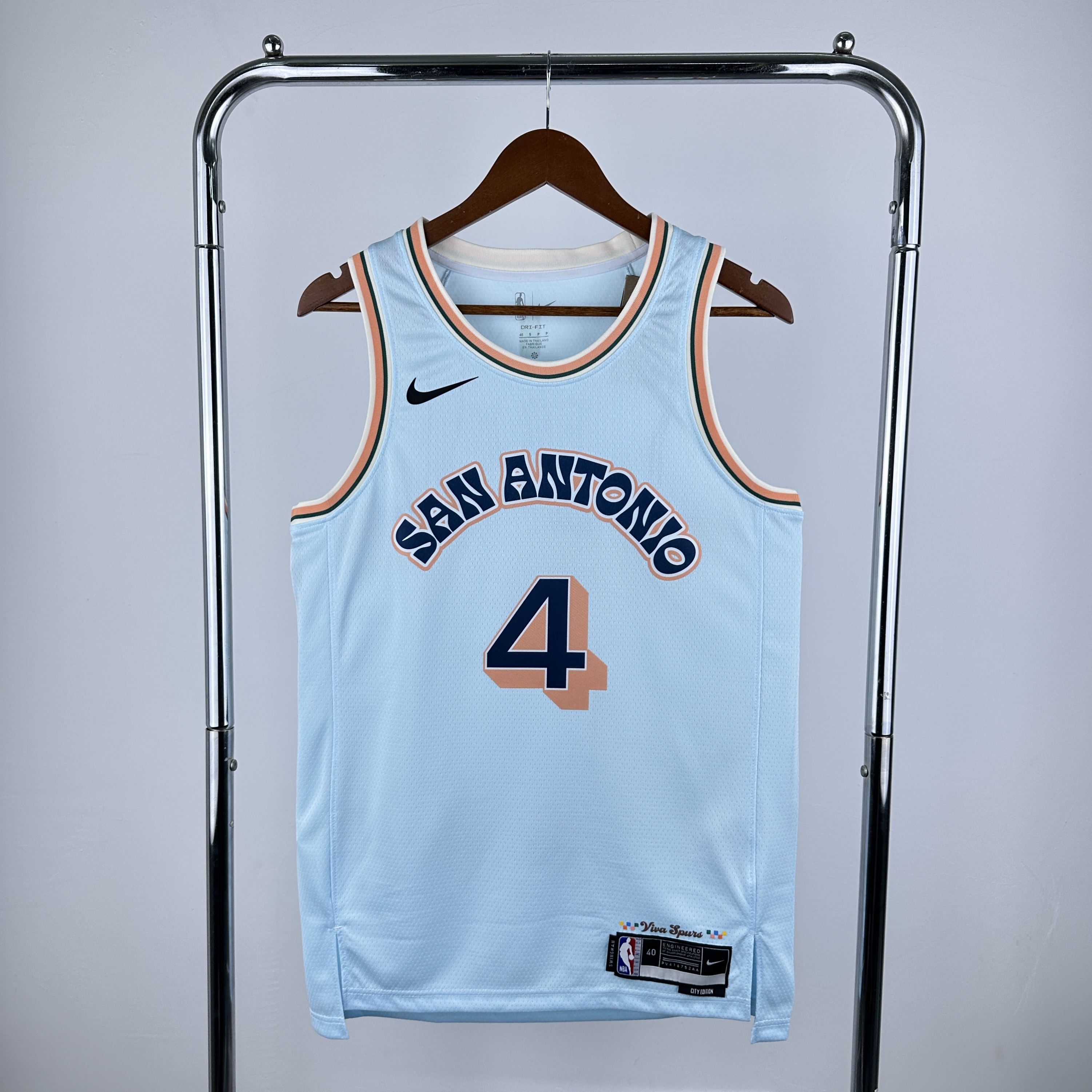 25 Season SAN ANTONIO SPURS City Edition  #4 FOX