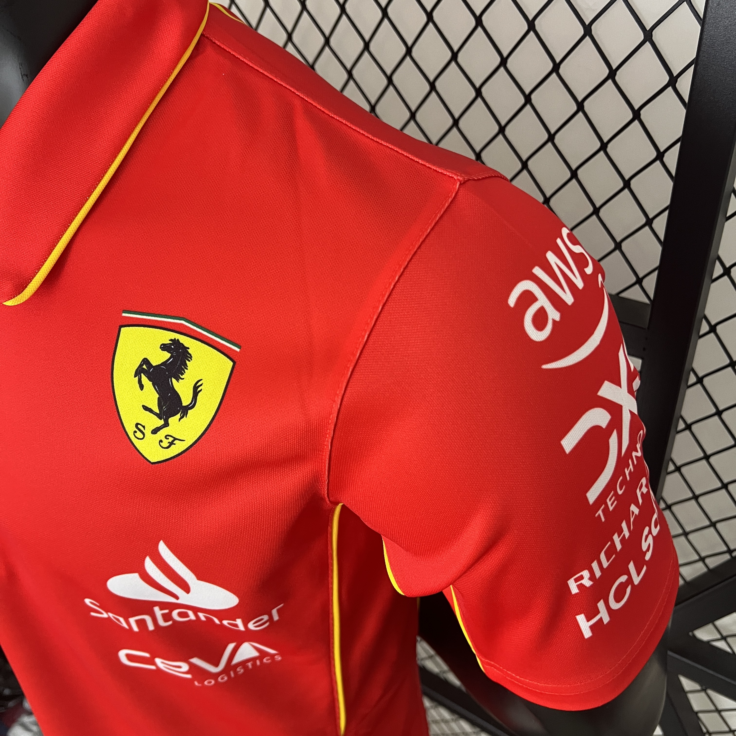 2024 F1 Ferrariα Polo S-5XL