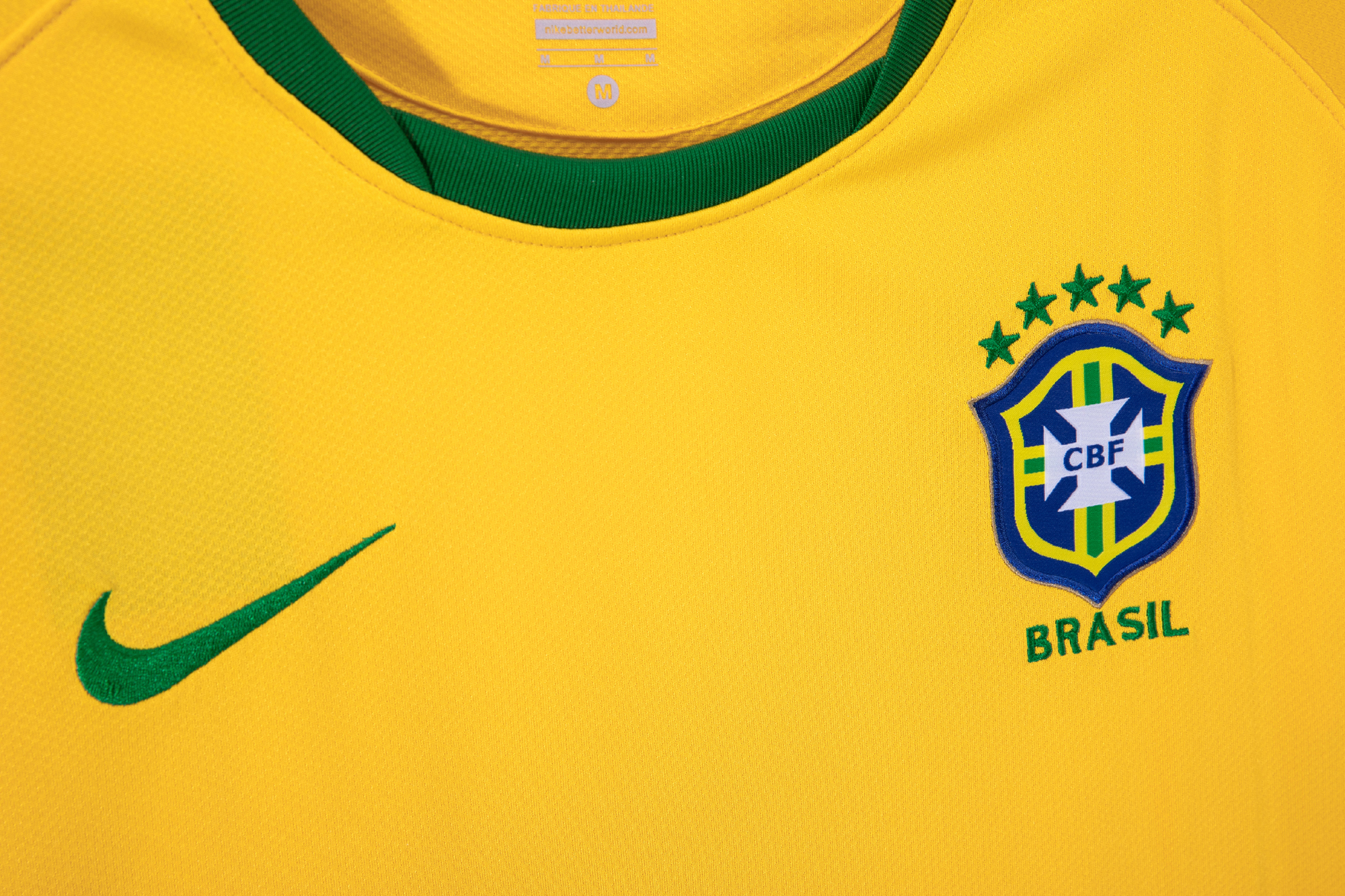 Retro  Brazil 2010 Home Yellow