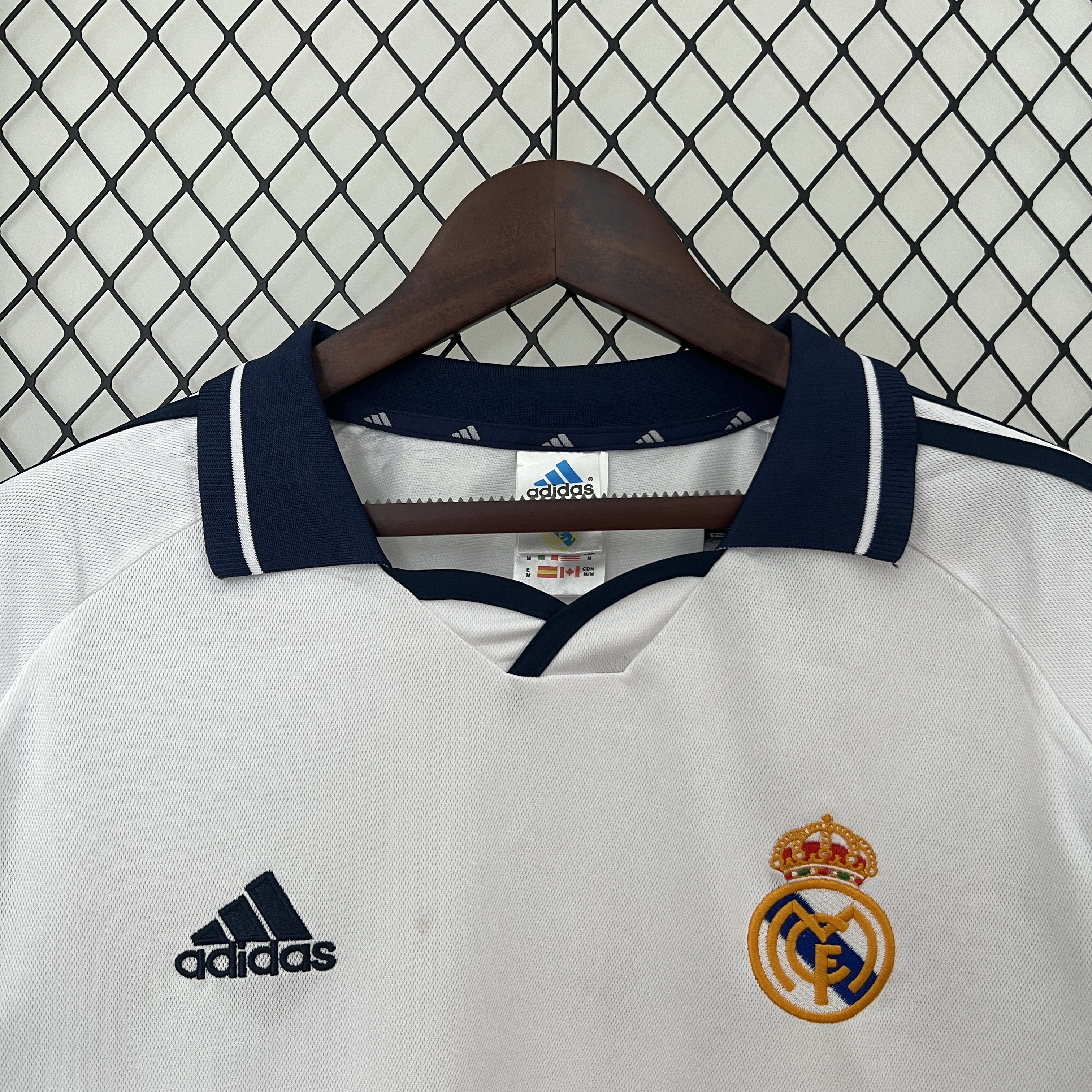 Retro Real Mαdrid 00/01 Home Long Sleeves S-XXL