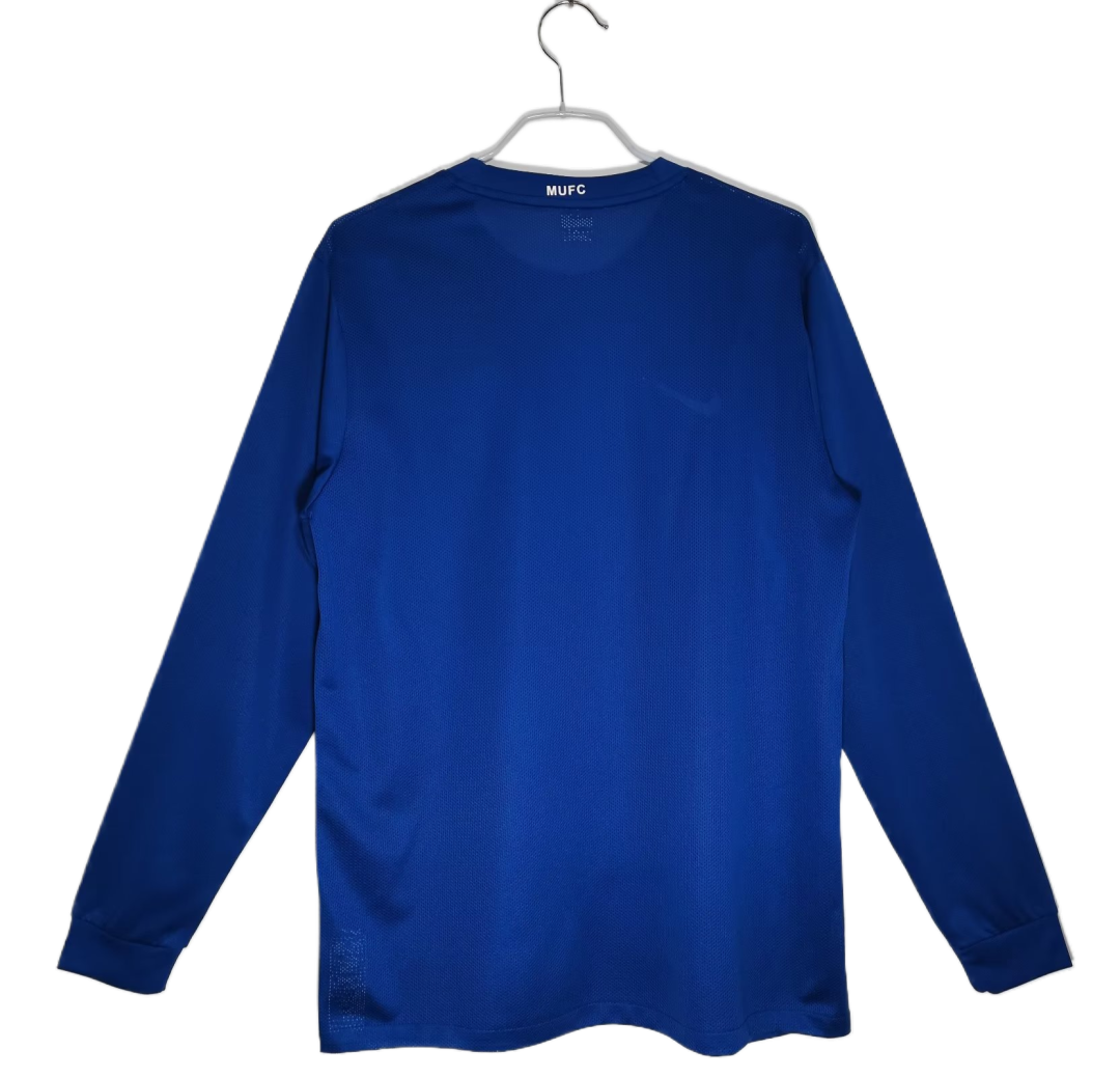 Retro Manchester United 2008/09 Third Blue Long Sleeves