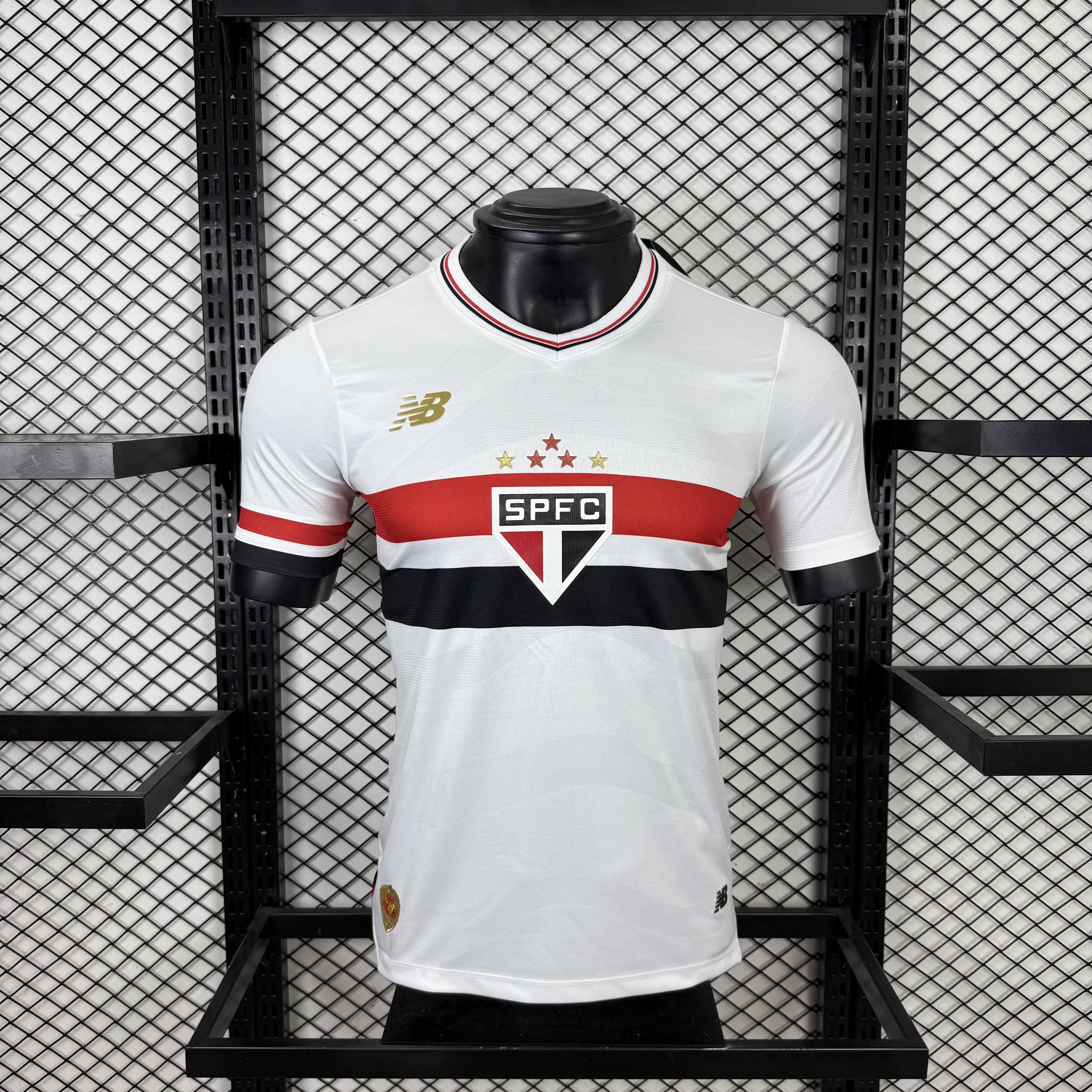 Player Version Sao Paulo 2025/26 Home S-4XL