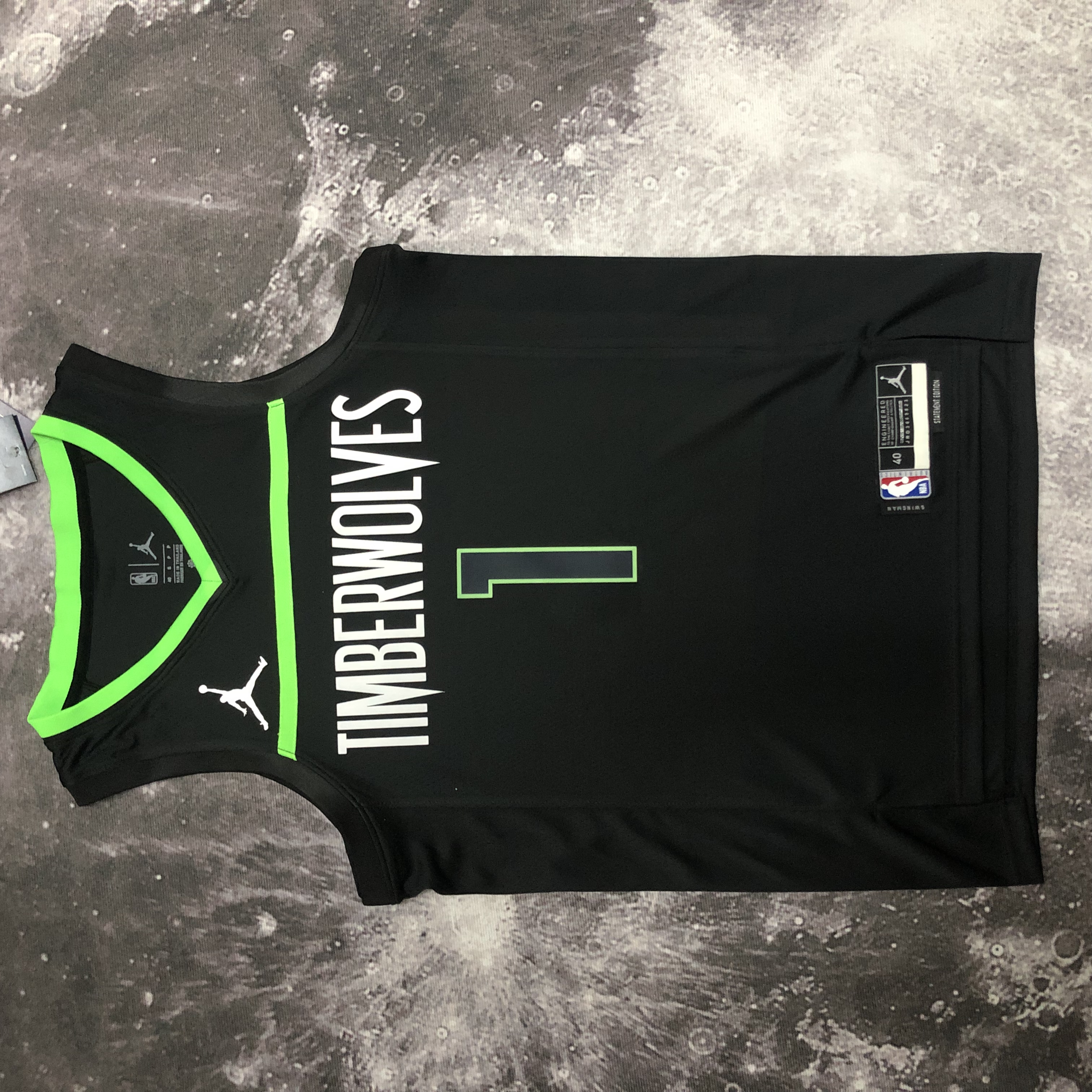 23 SEASON MINNESOTA TIMBERWOLVES FLYER  NO.1 Edwards