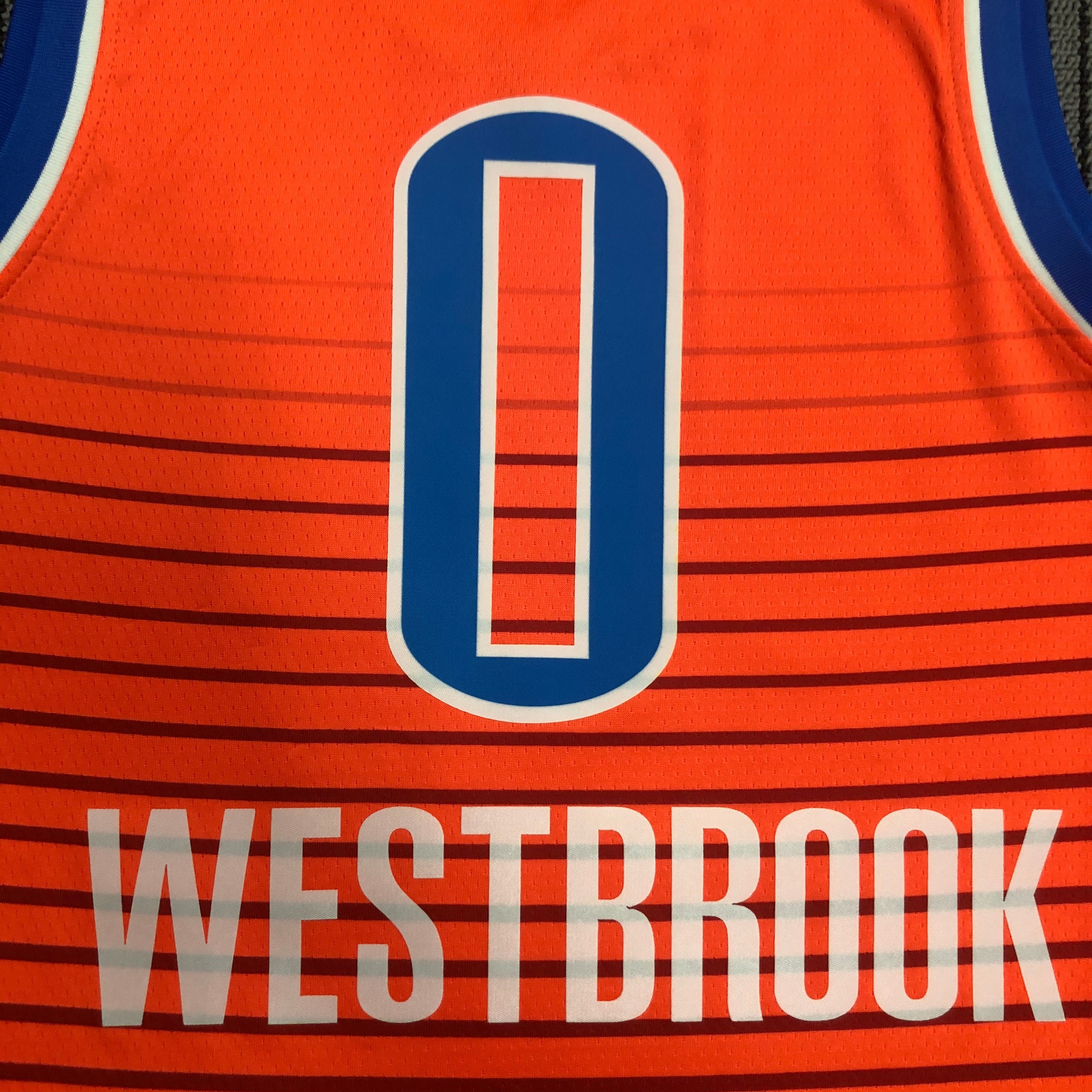 21 Season Oklahoma City Thunder Flyer  No.0 Westbrook