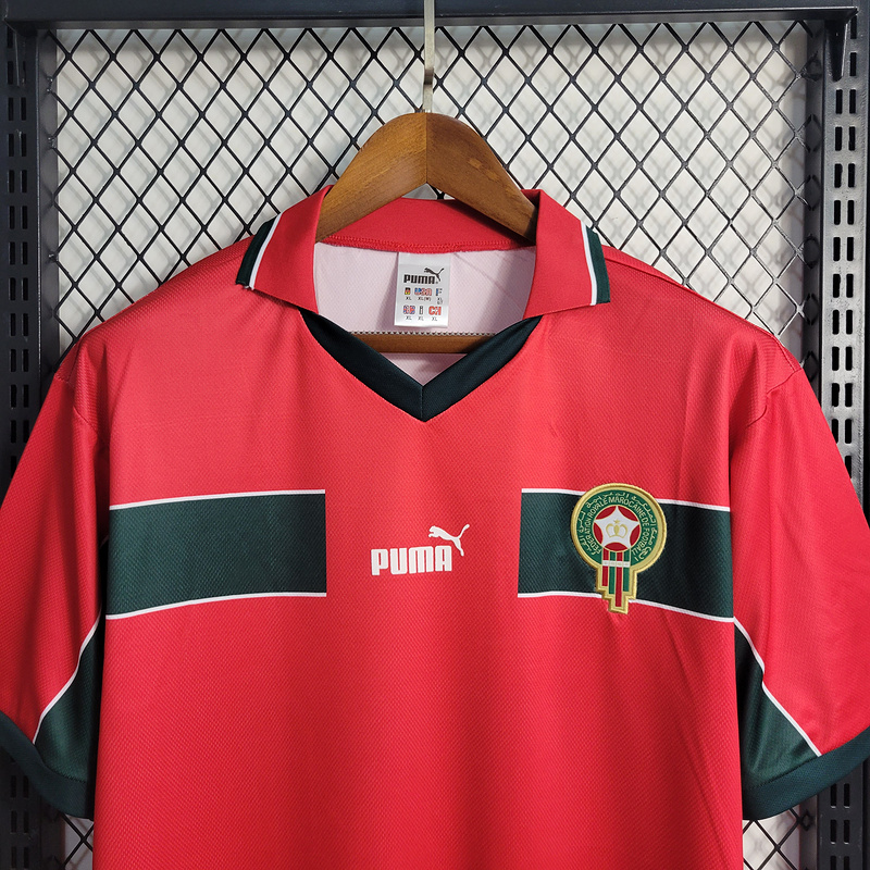 Retro Morocco 1998 Red S-XXL