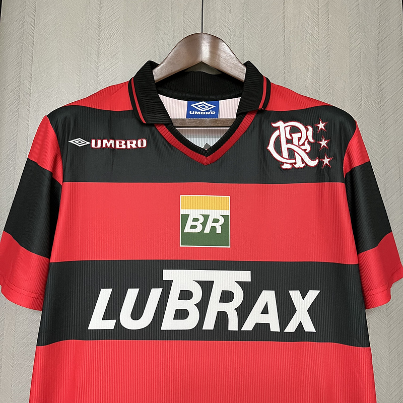 Retro  1995 Flamengo Home Red