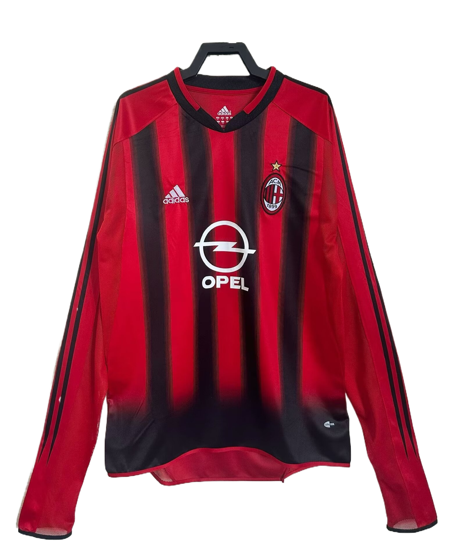Retro 04/05 AC Milan Home Kit long sleeves