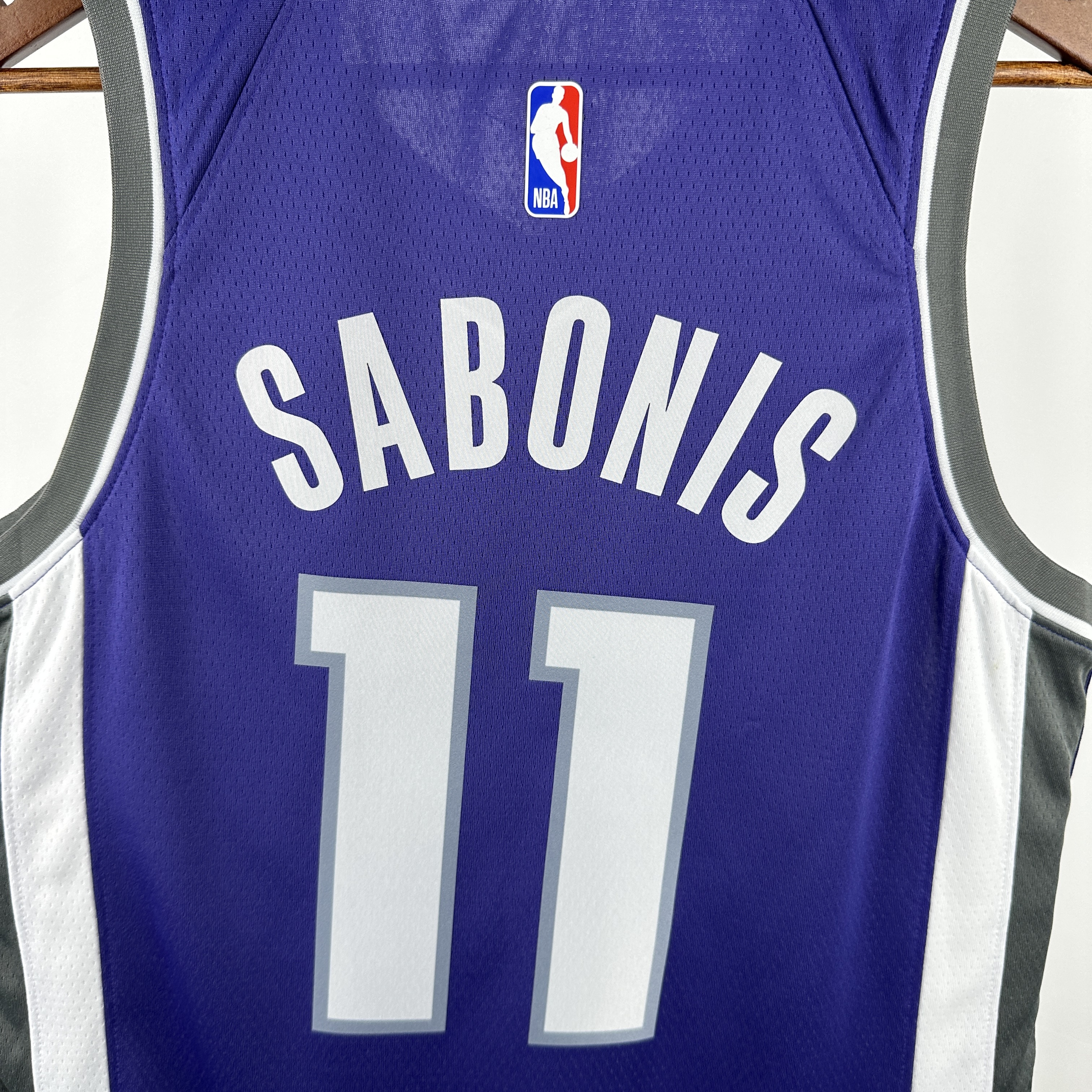 23 SEASON SACRAMENTO KINGS Away Purple  #11 SABONIS