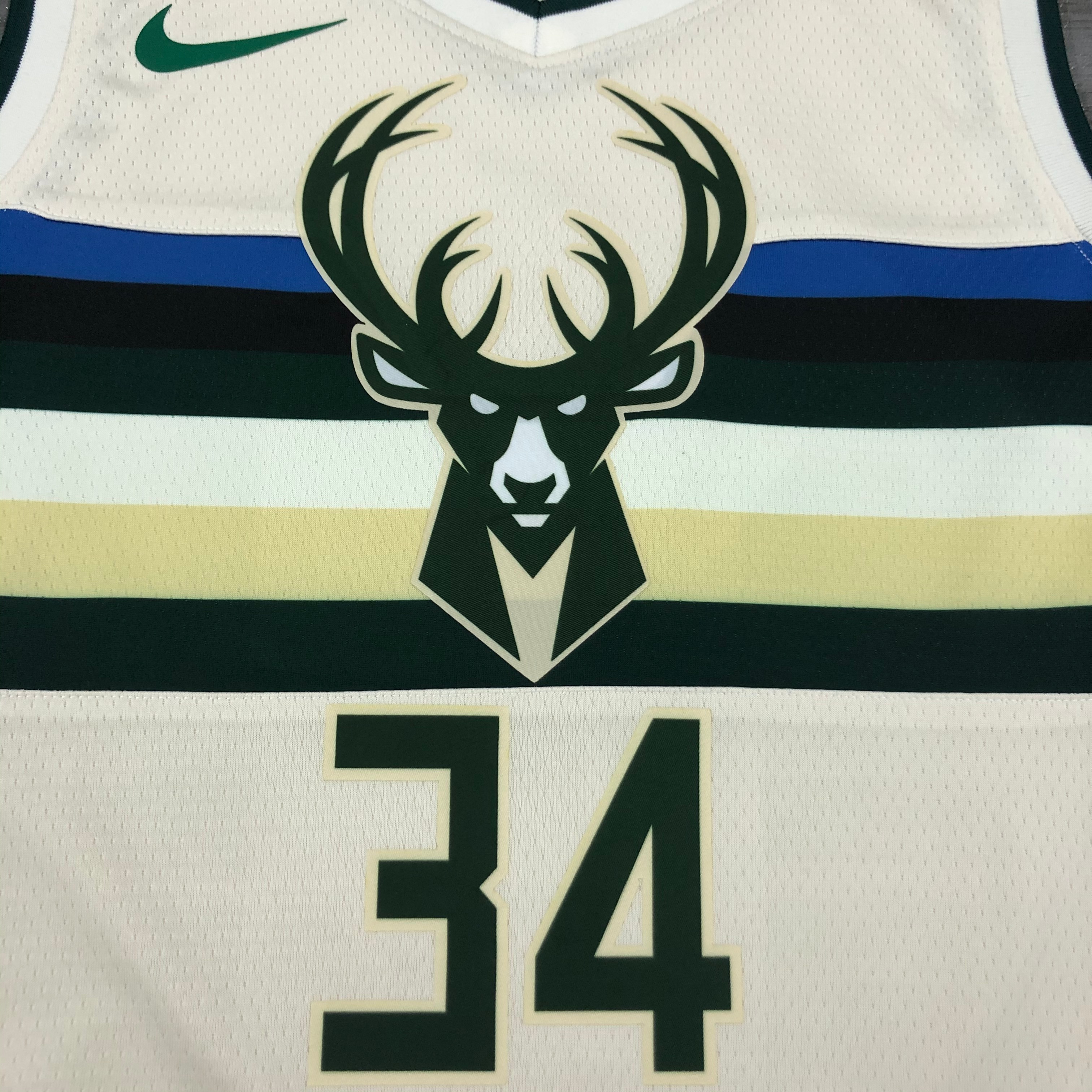 19 Season Milwaukee Bucks No.34 ANTETOKOUNMPO