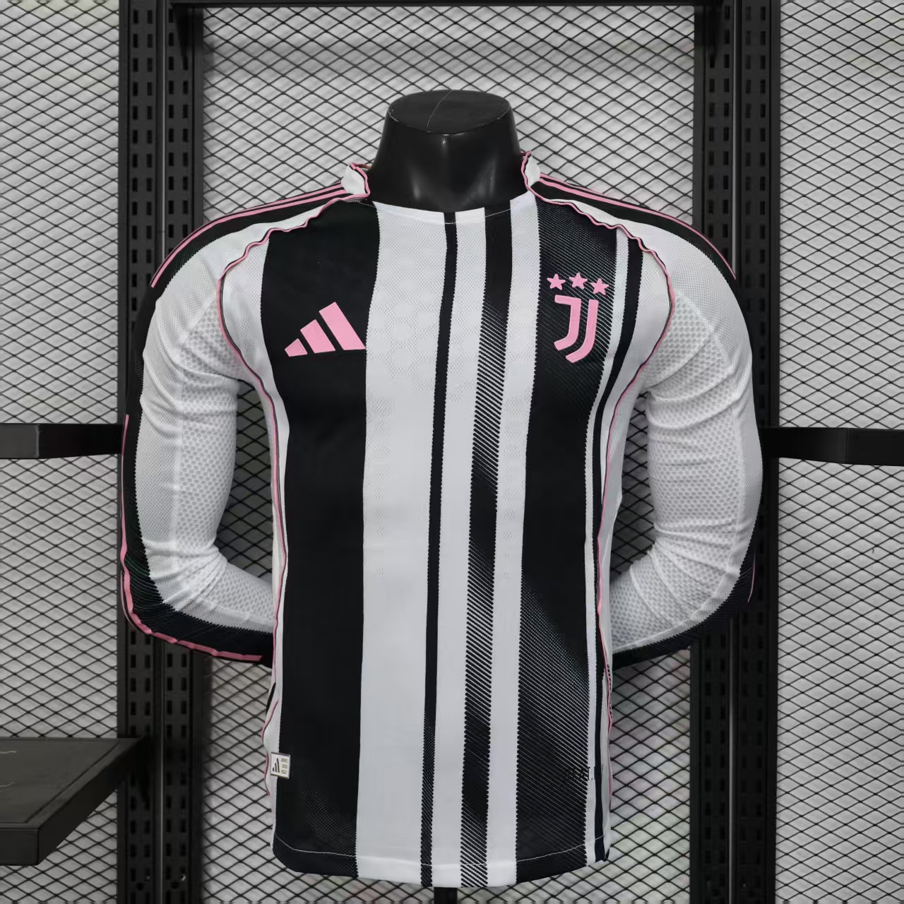 Player Version juventus 25/26 Home Long Sleevs