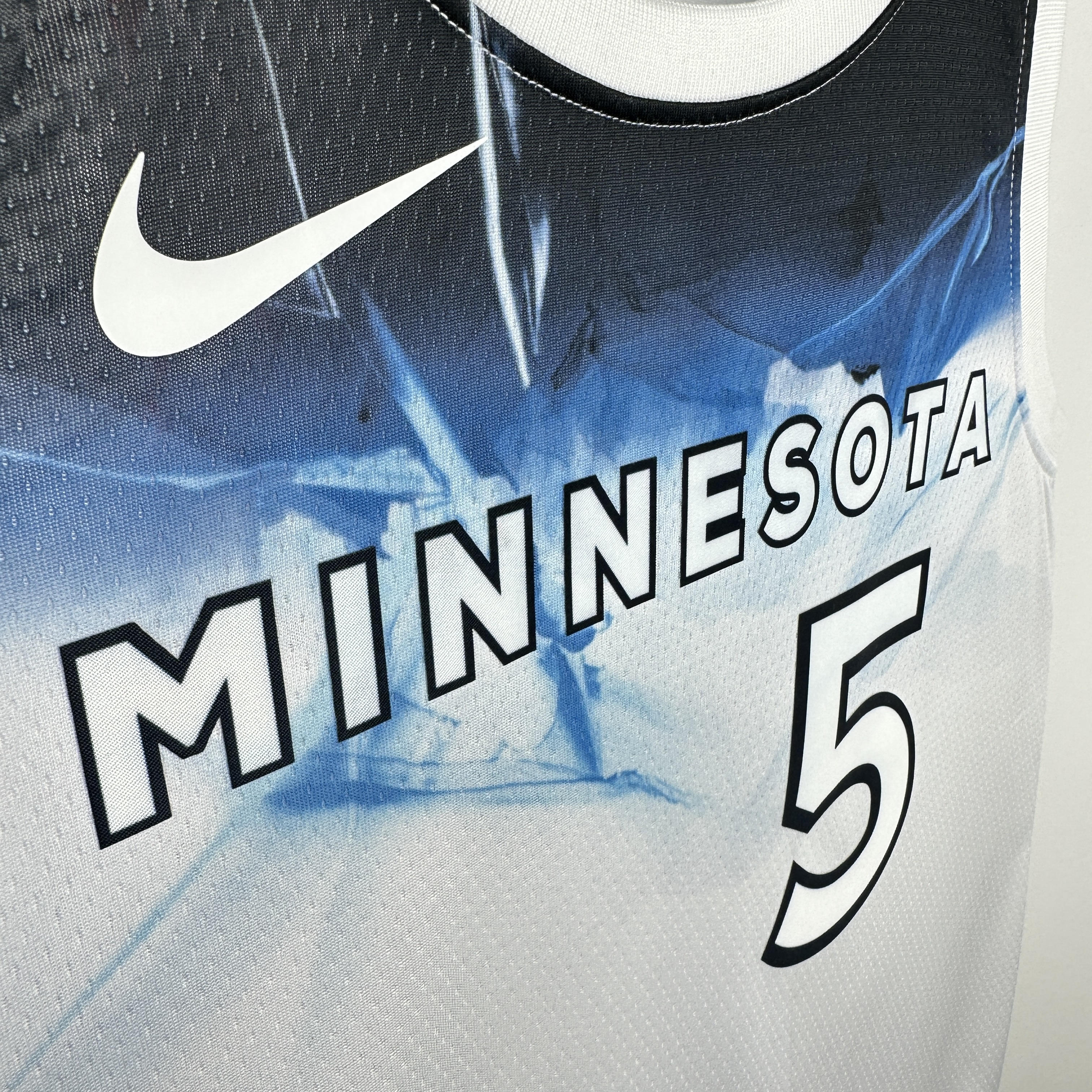 25 SEASON MINNESOTA TIMBERWOLVES CITY VERSION  NO.5