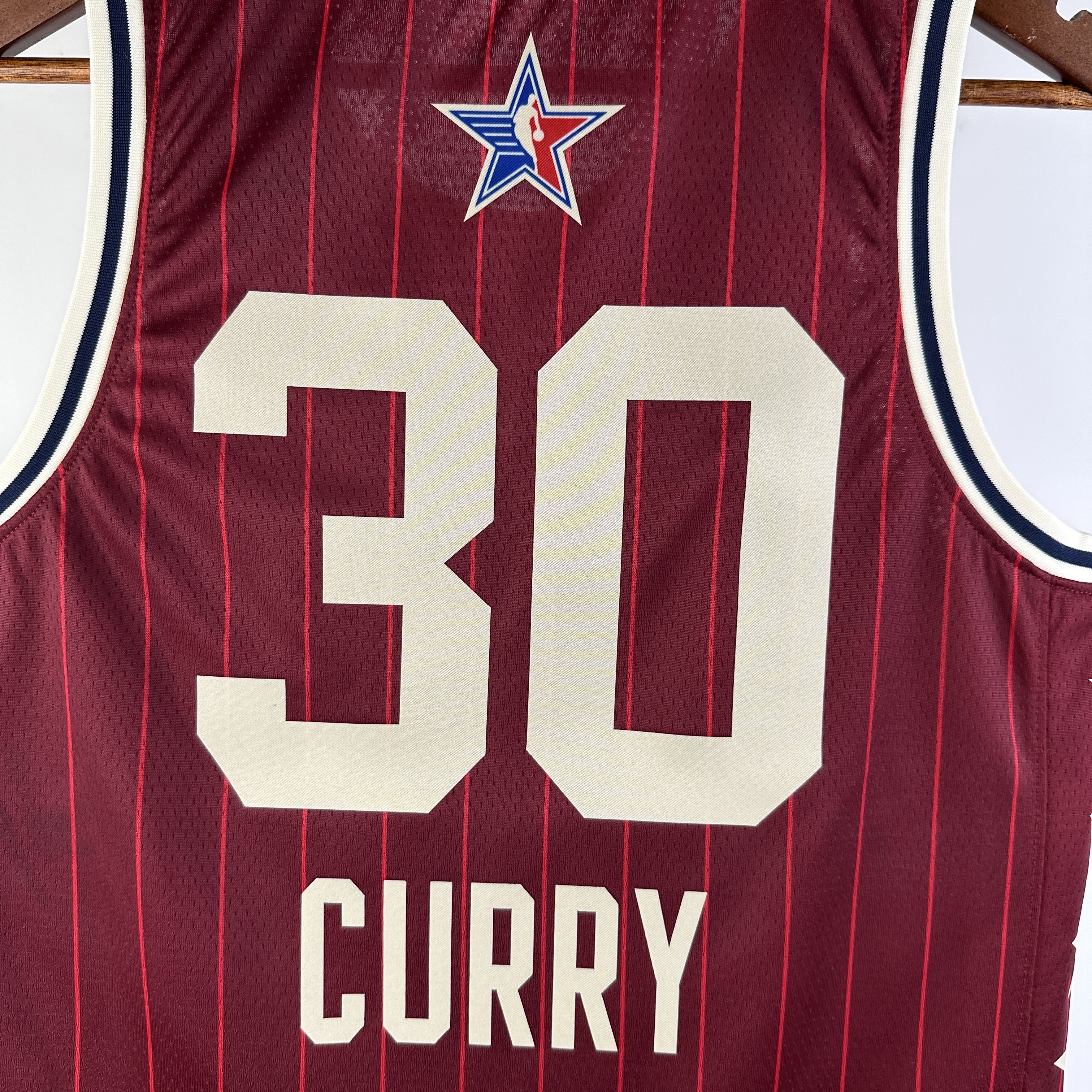 24 Season All Star Red No.30 Curry