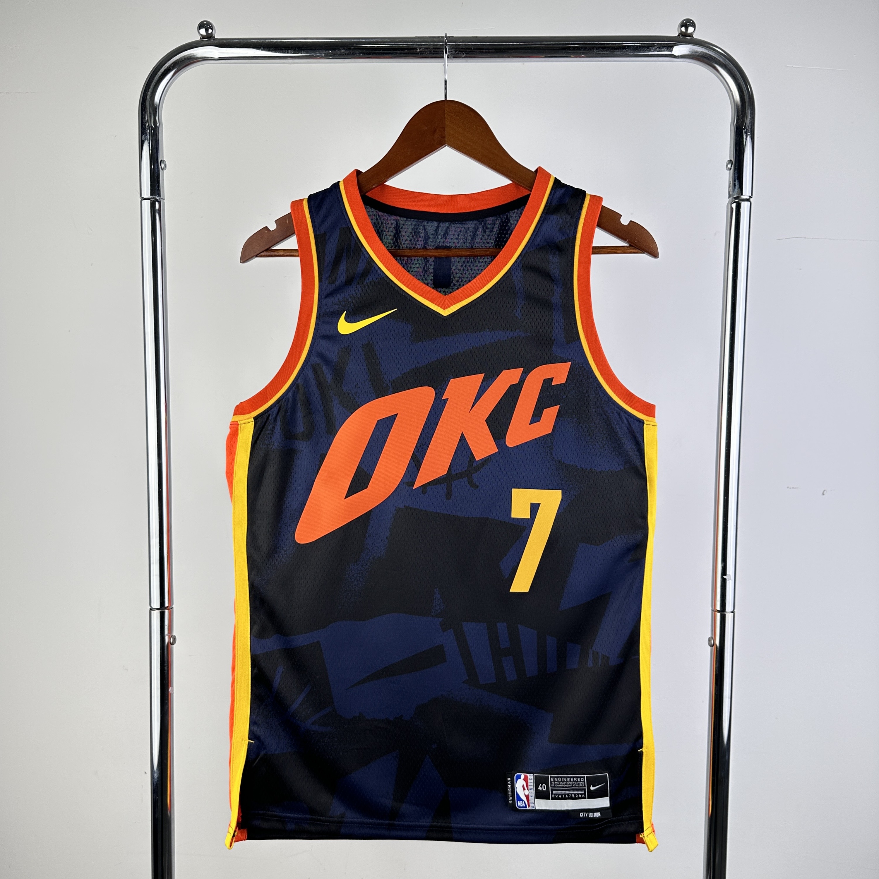 24 Season Oklahoma City Thunder City Edition #7 Holmgren