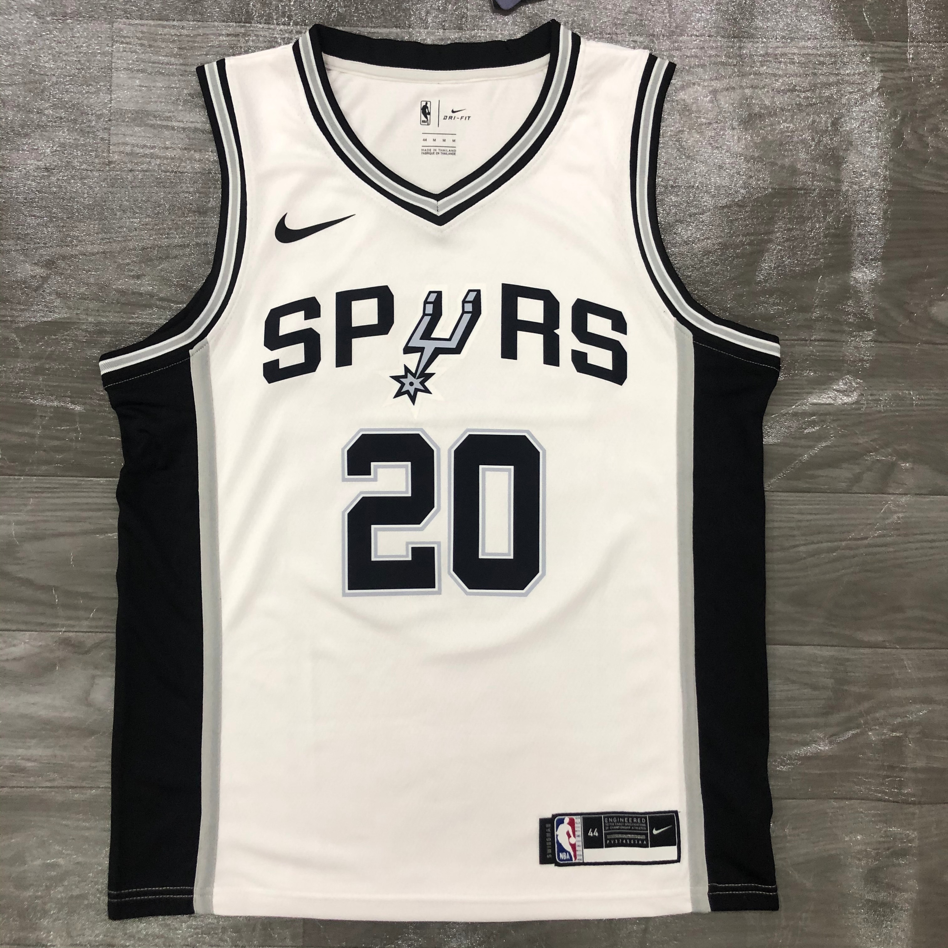 SAN ANTONIO SPURS WHITE  #20