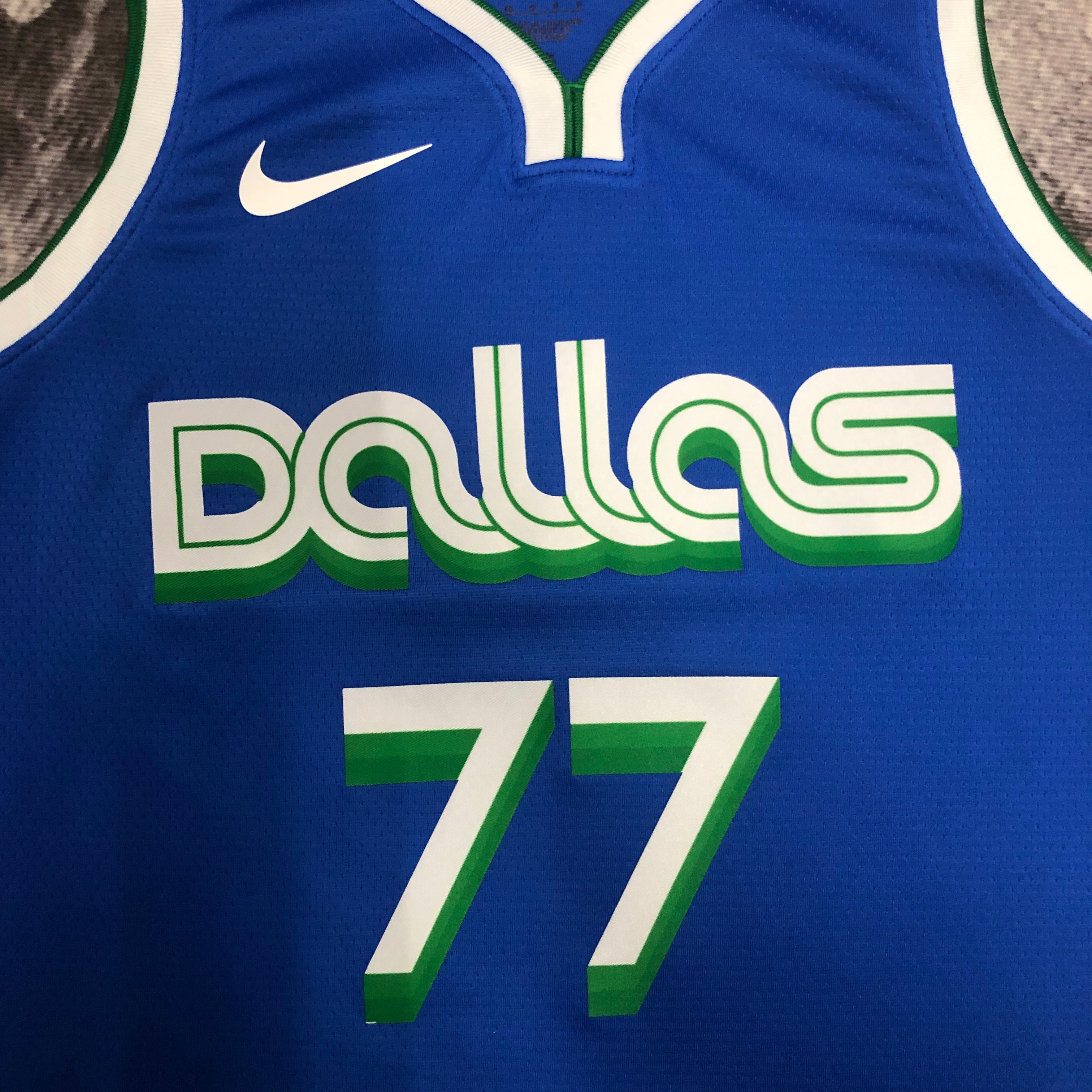 23 Season Mavericks City Edition  No.77 Dončić