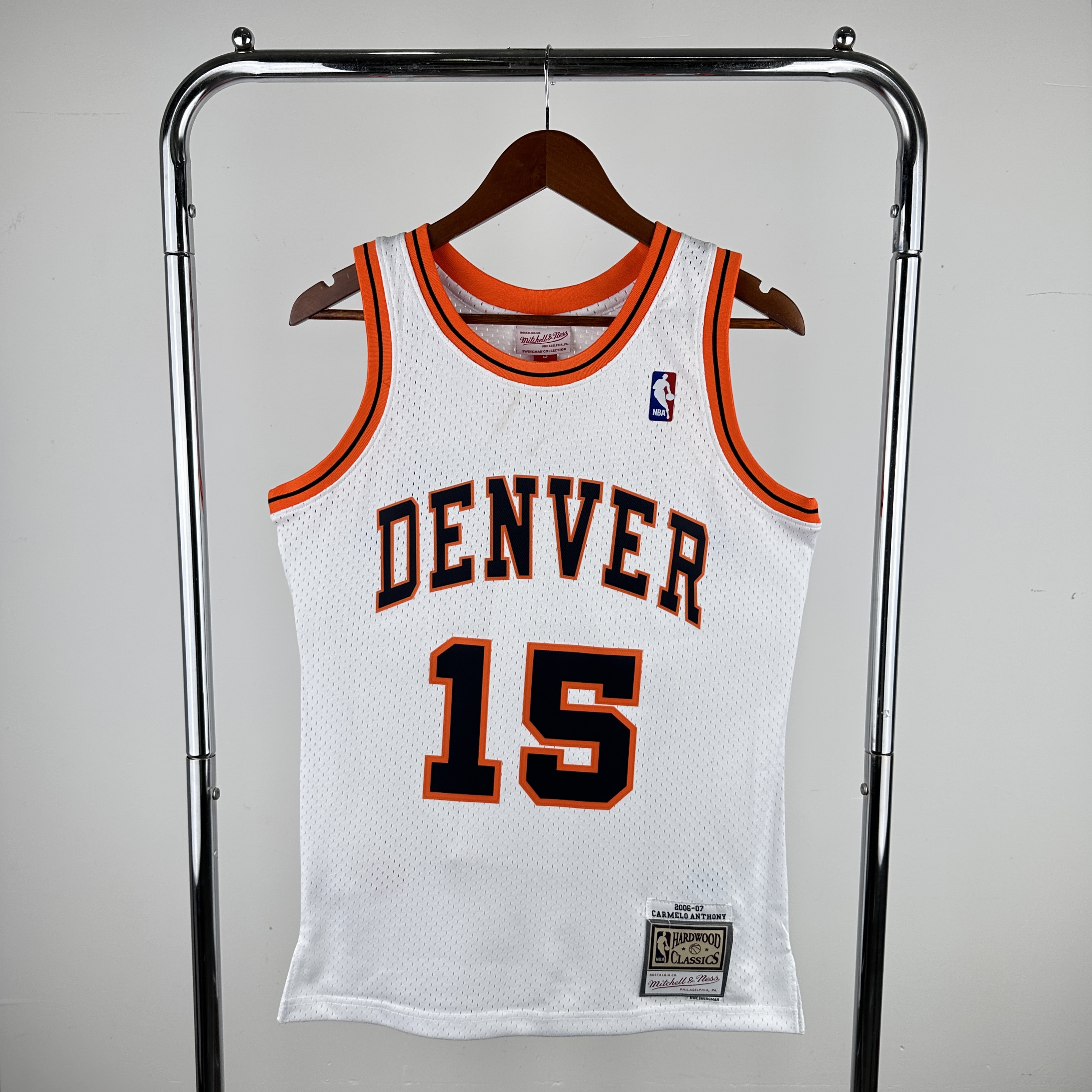 MN Heat Press Retro: Denver Nuggets 06/07 No.15 Anthonny
