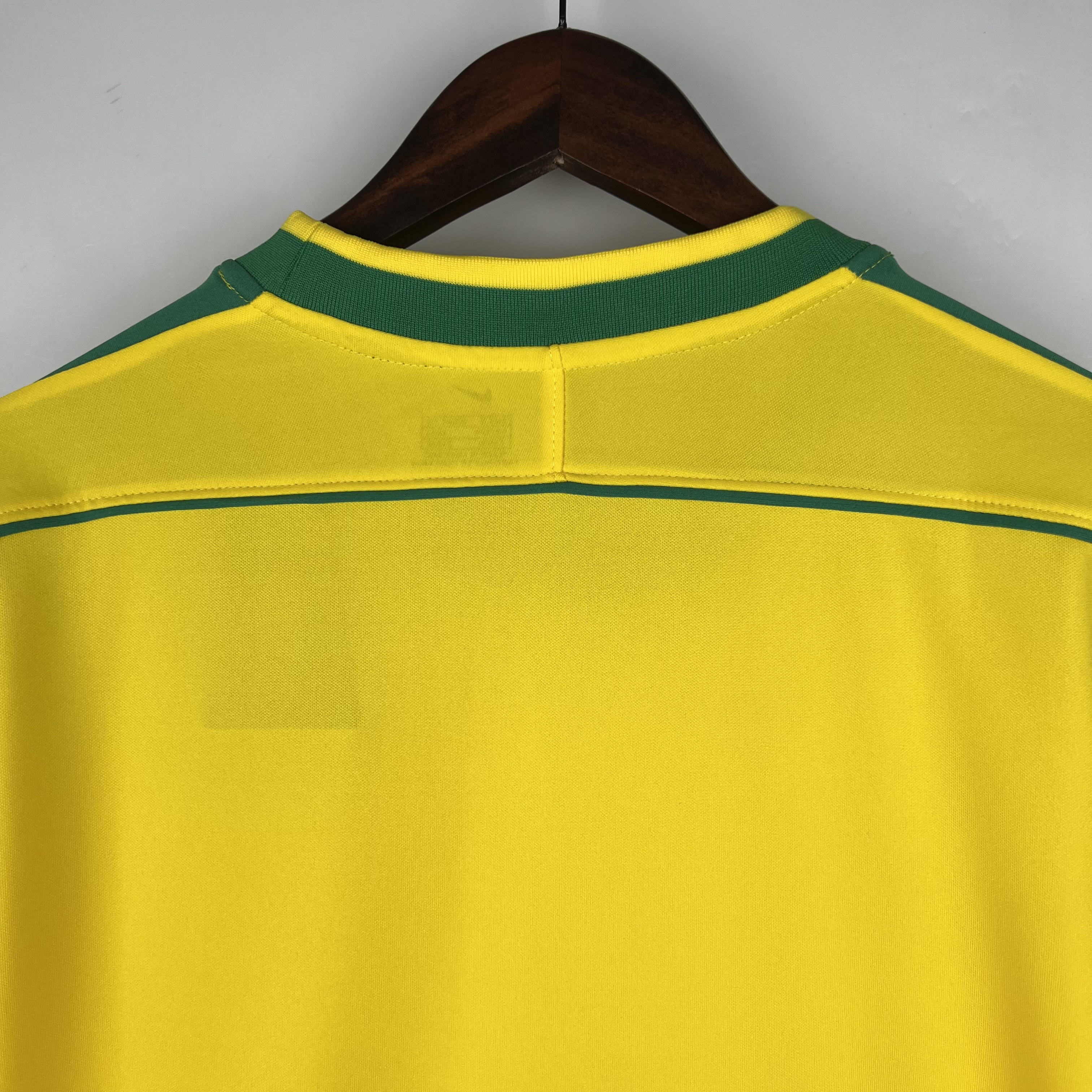 Retro 1998 Brasil Home Long Sleeves size S-XXL