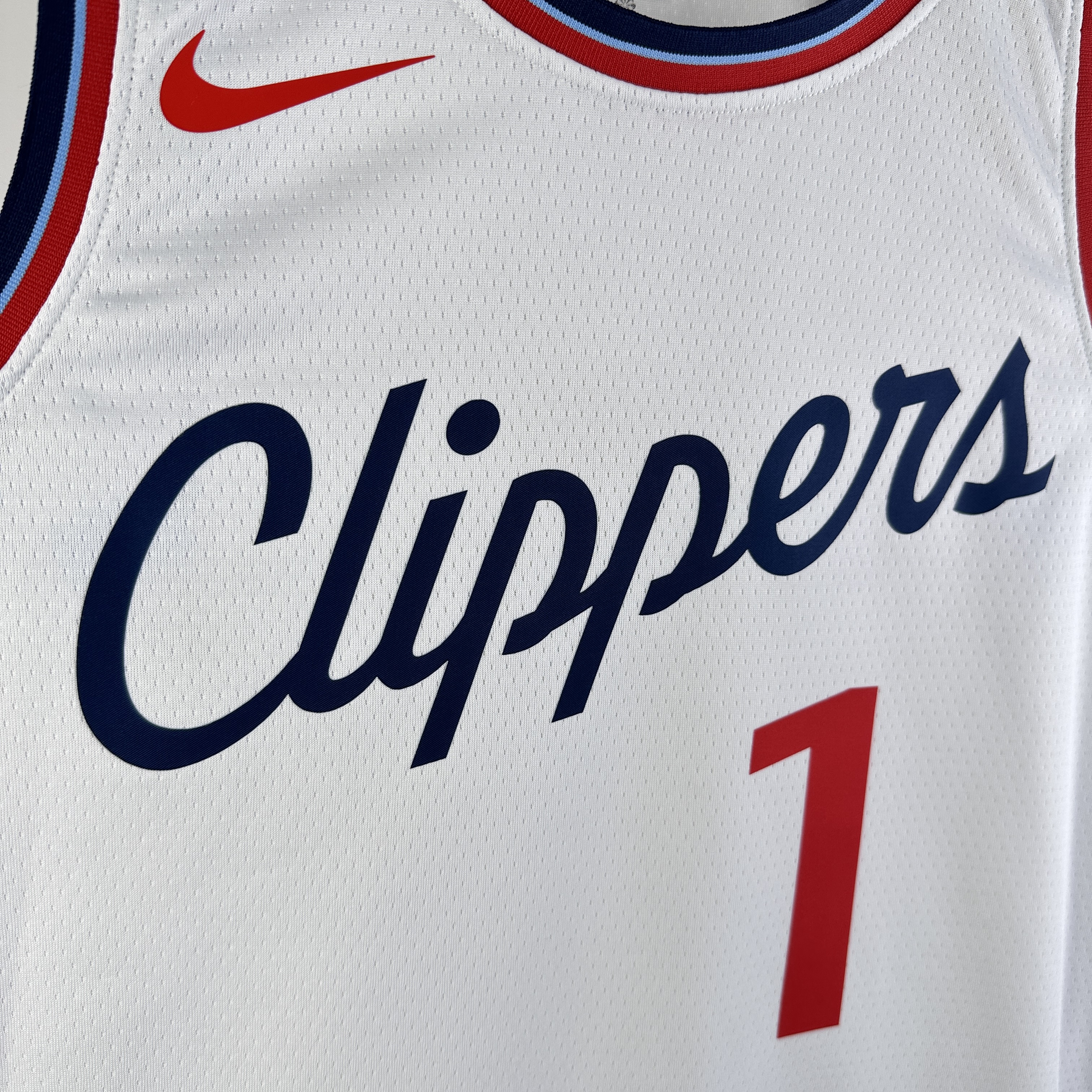 24/25 Season Los Angeles Clippers Home White  No.1 Harden