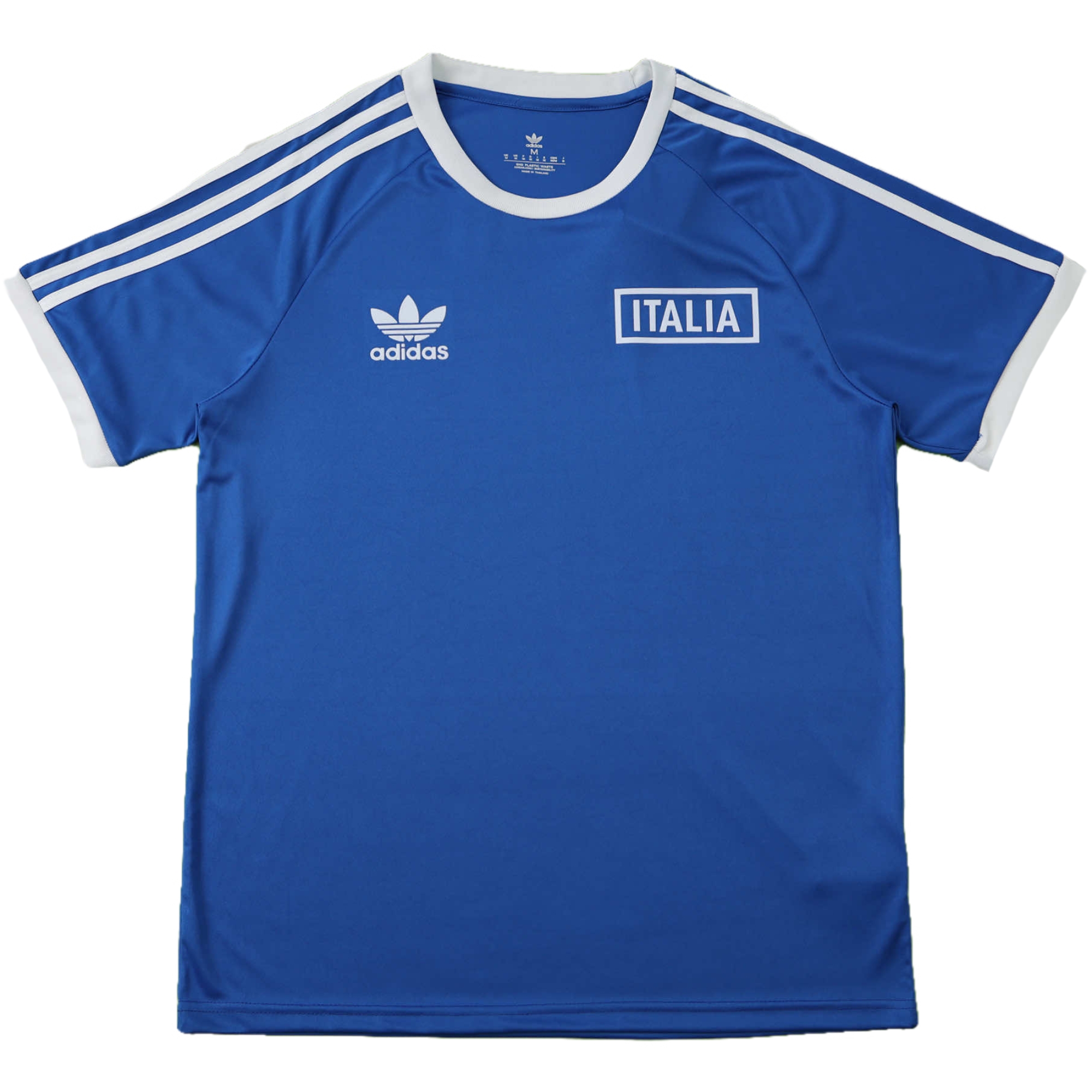ITALY FIGC BLUE ADICOLOR T-SHIRT 2023/24