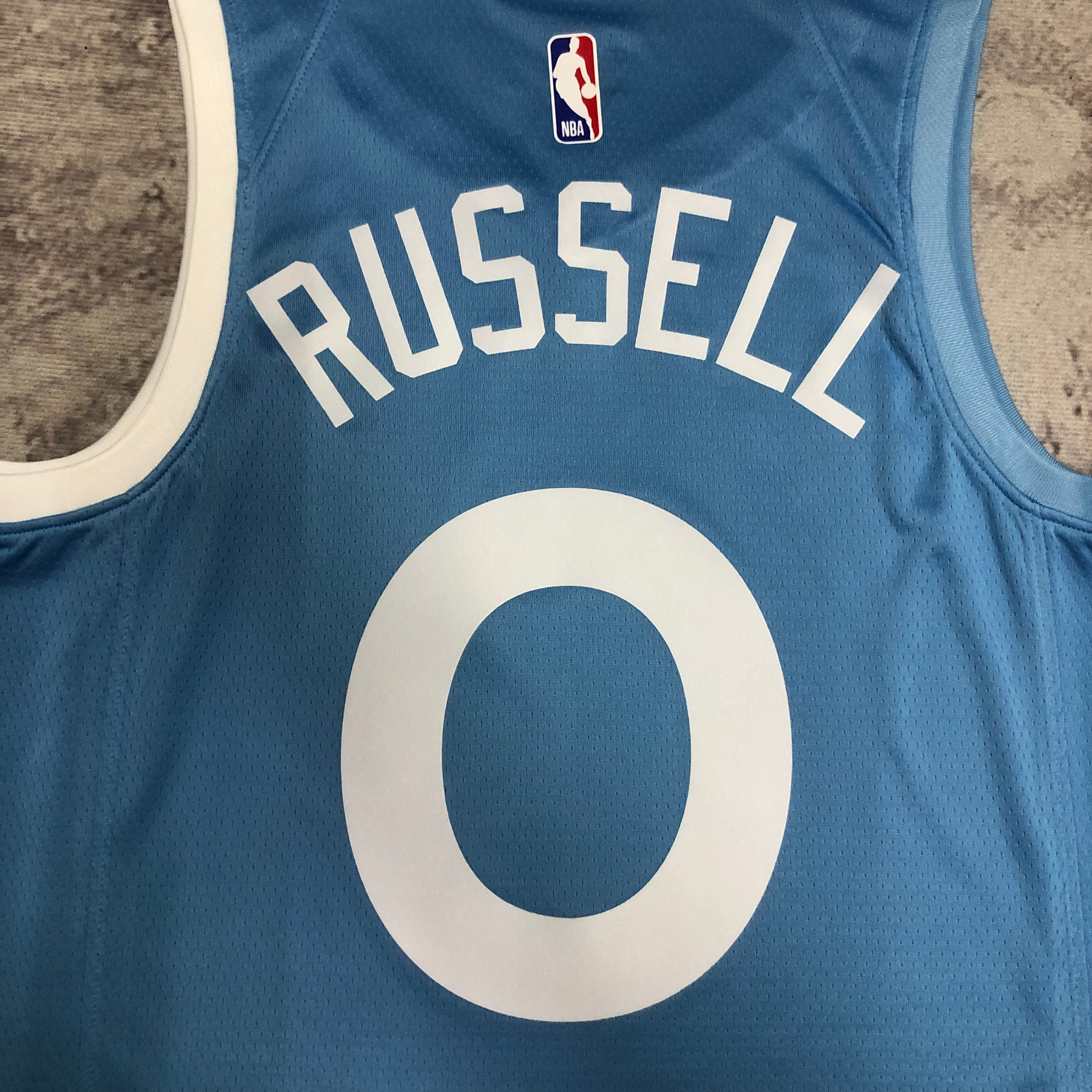 19-20 SEASON MINNESOTA TIMBERWOLVES  NO.0 RUSSELL