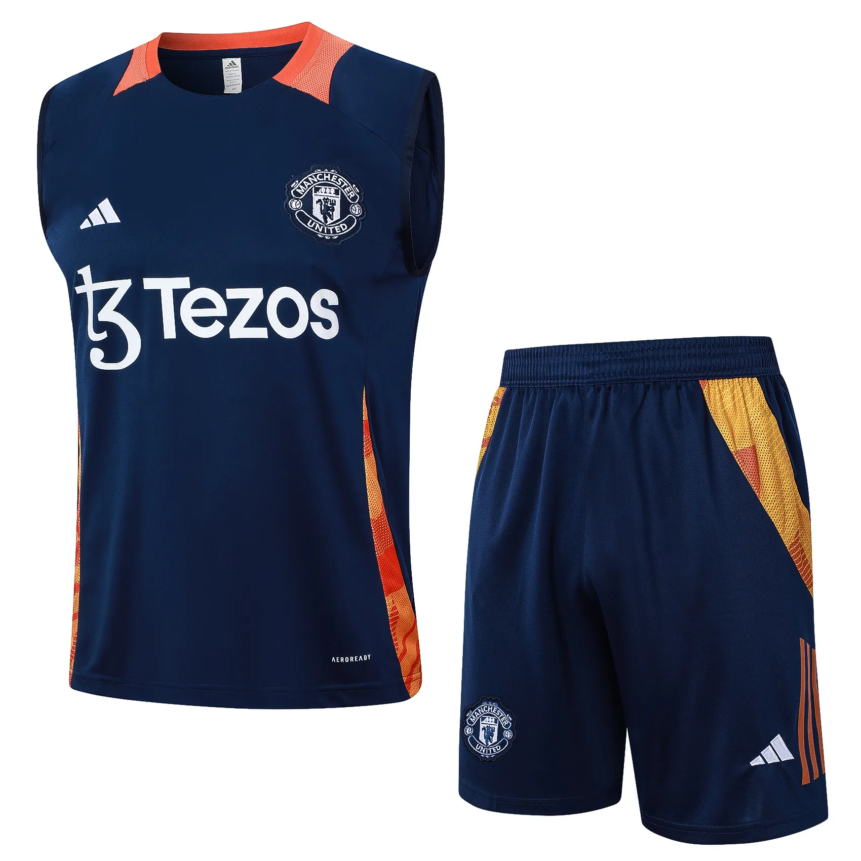 Manchester United  Sleevesless Training Suit D1112