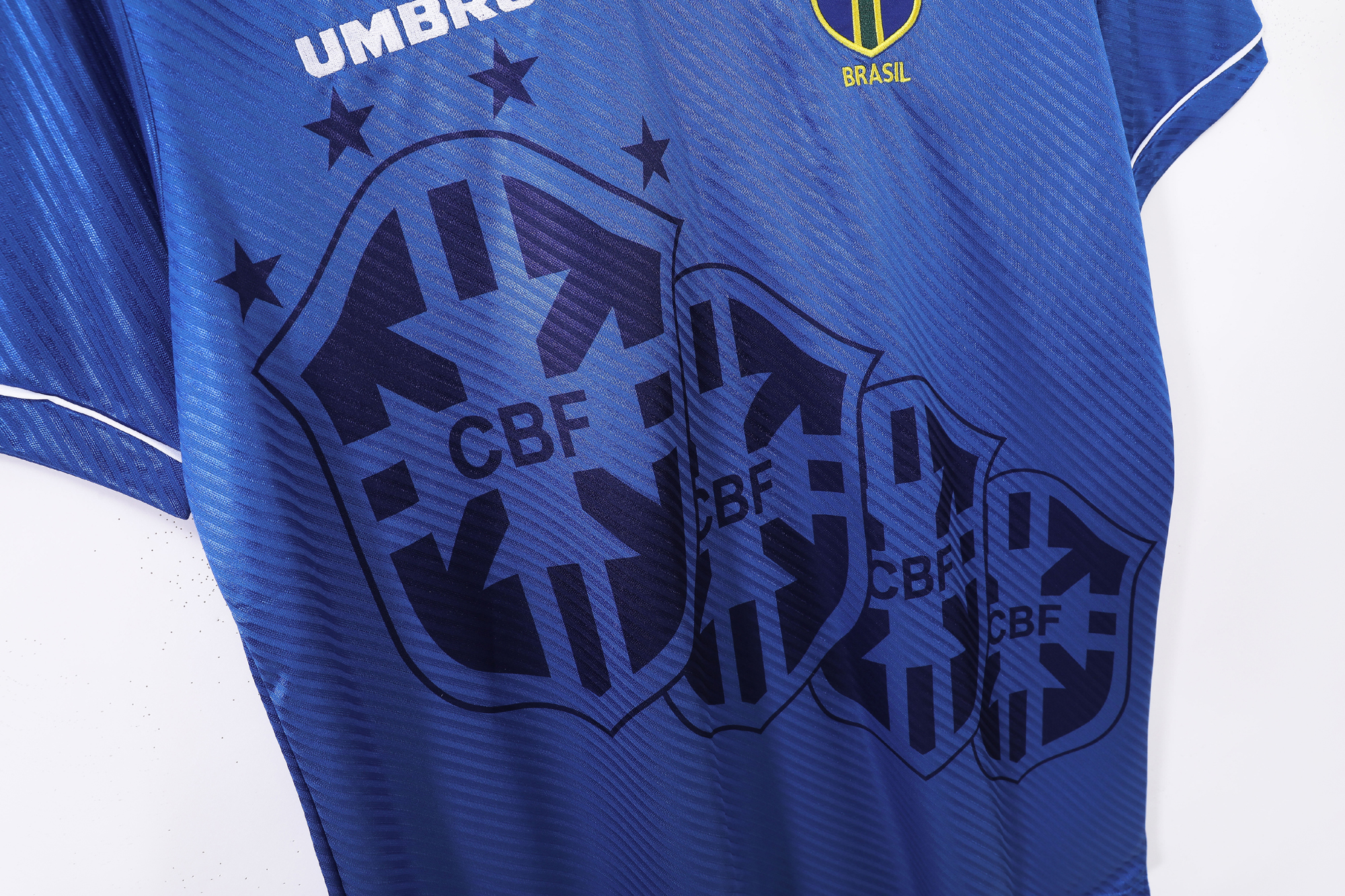 Retro  Brazil 1996 Away Blue