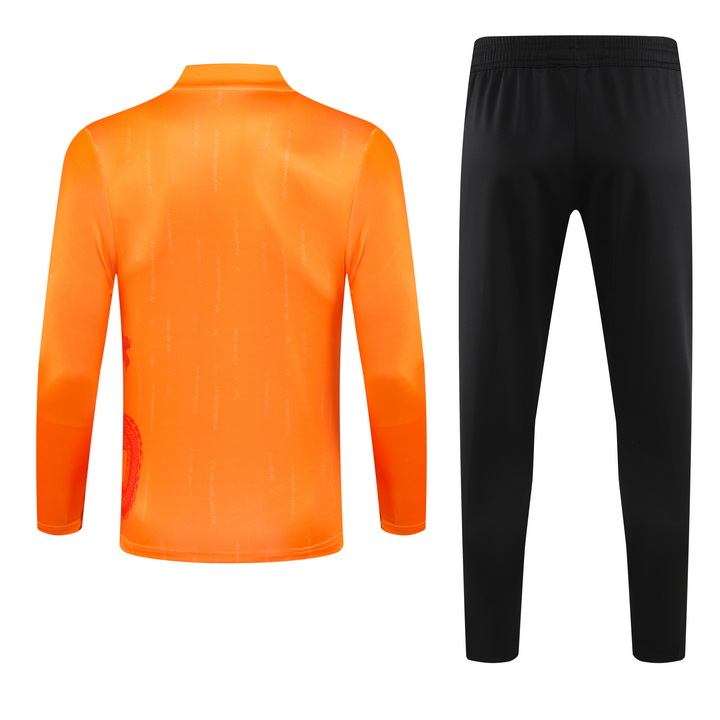 Masculino Real Mαdrid Training Suit Orange