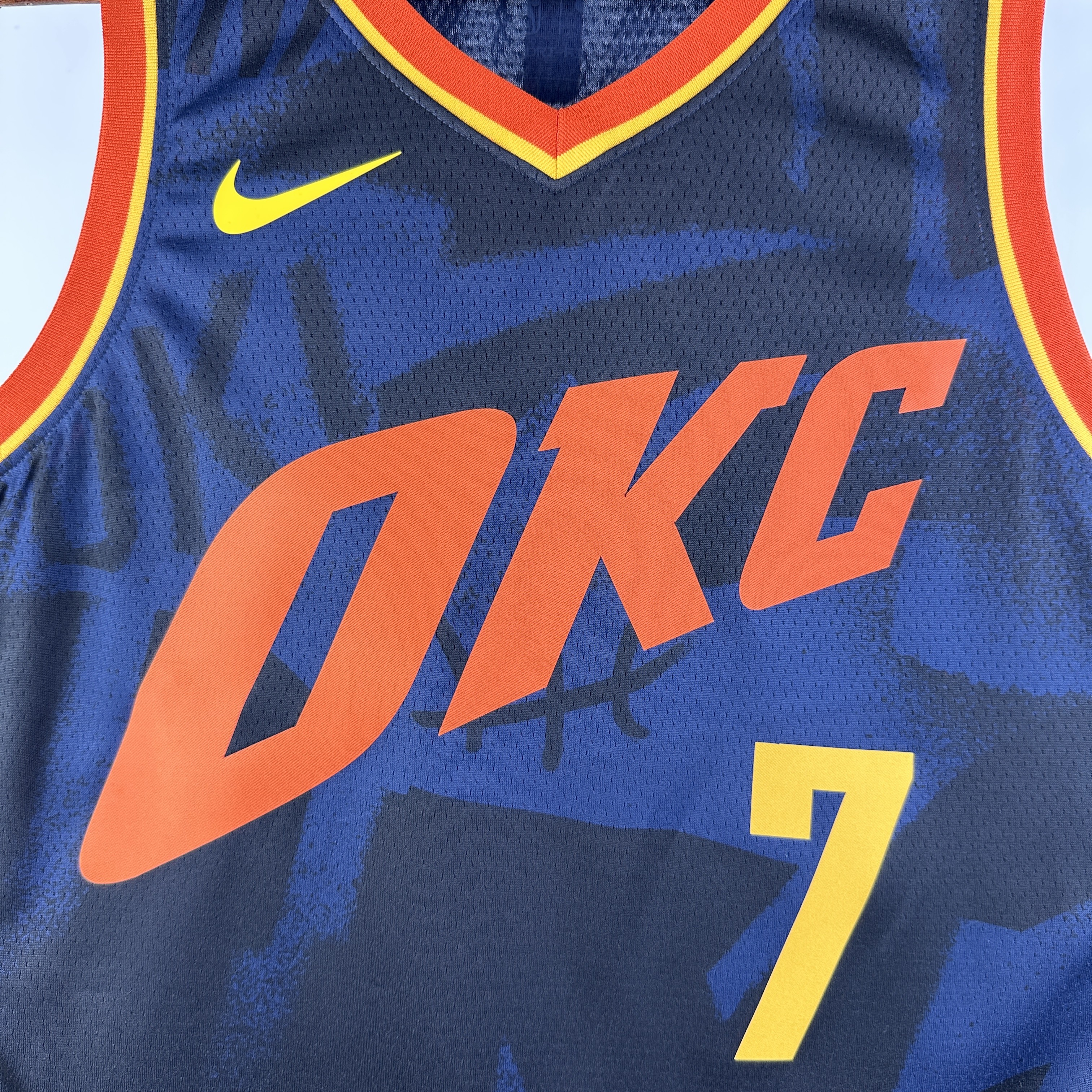 24 Season Oklahoma City Thunder City Edition #7 Holmgren