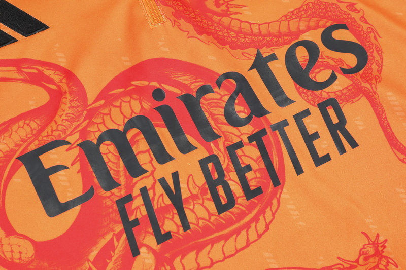 Masculino Real Mαdrid Training Suit Orange