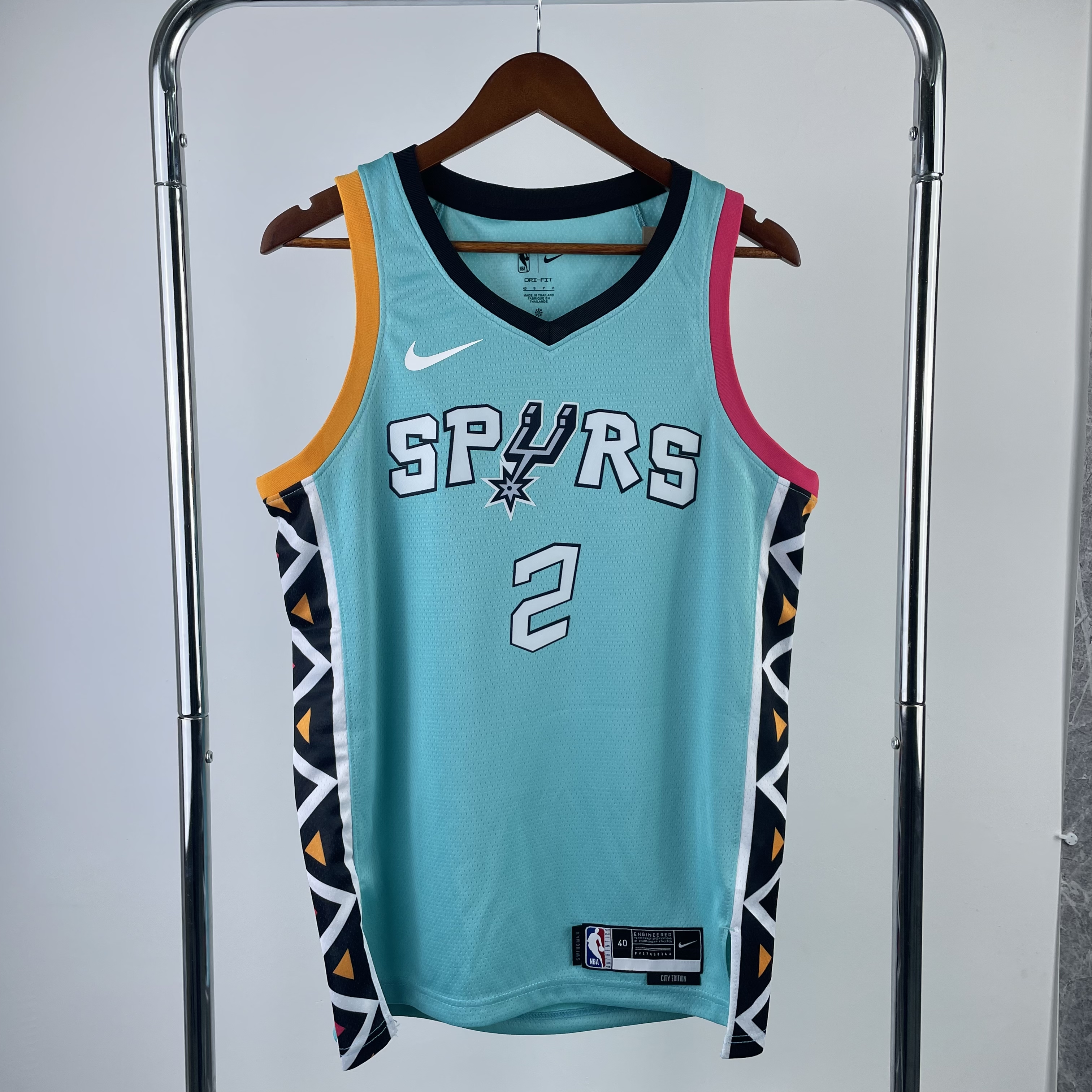 23 Season SAN ANTONIO SPURS City Edition  #2 Leonard