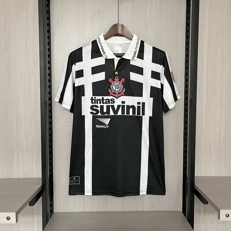 Retrô 1995-96 Corinthians S-XXL